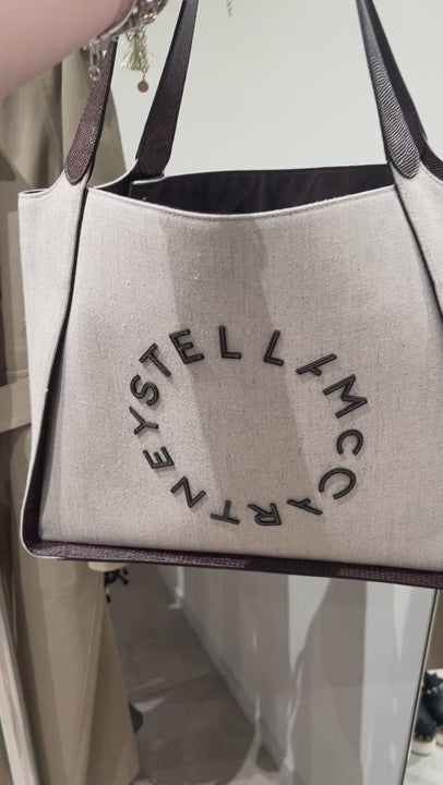 Stella McCartney Damska torba Tote Eco Canvas