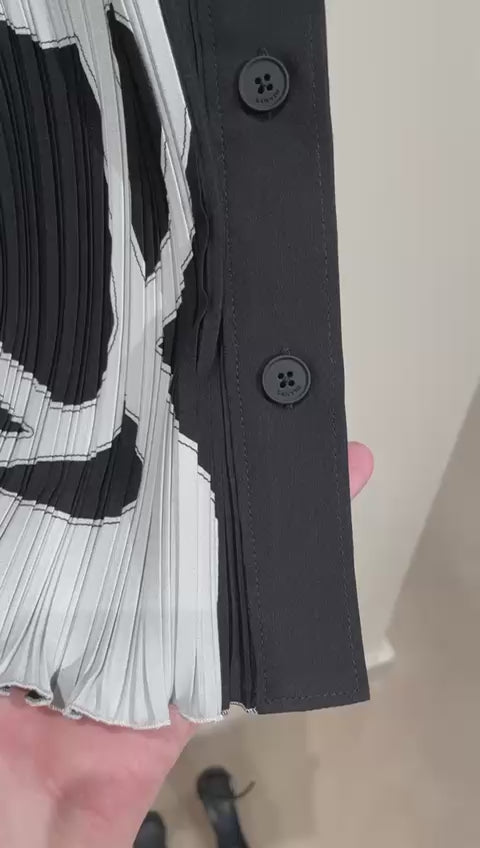 Pleated Long Skirt