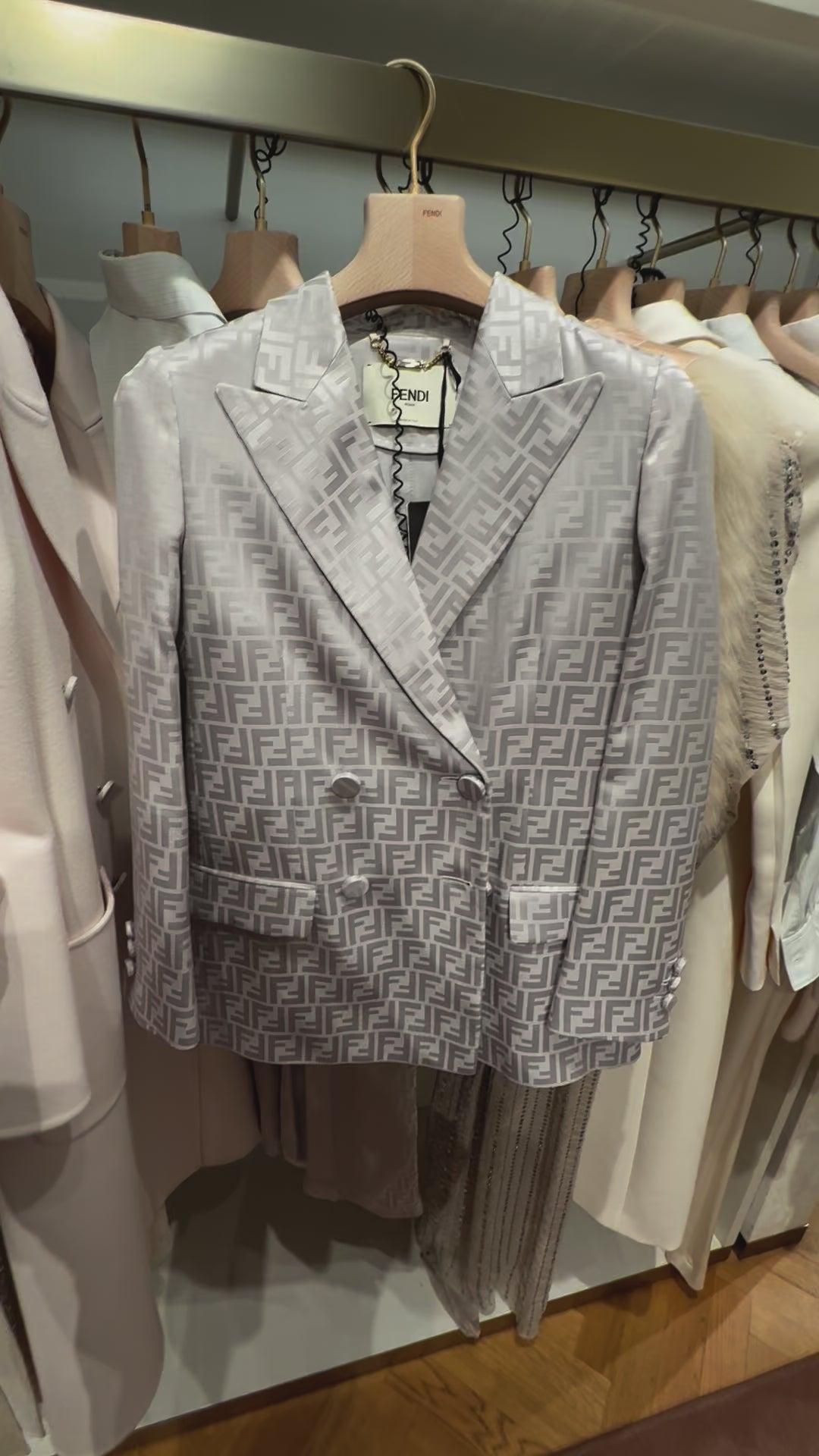 Fendi Grey Blazer