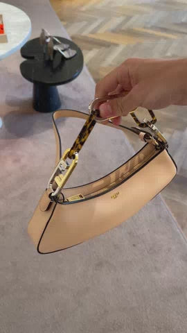 W.FLAP BAG/FENDI O'LOCK/CALF LEATHER+INSIDE:FAB LIGHT ROSE+PAL+OS
