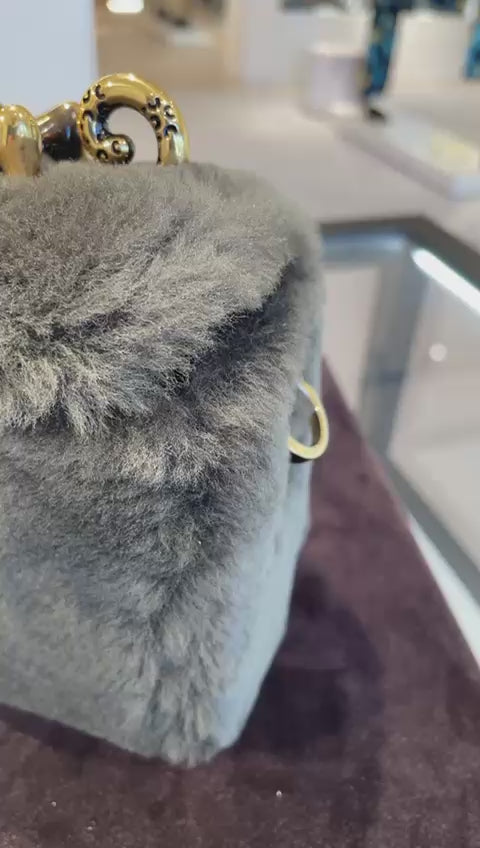 Pencil Cat Top Handle Bag