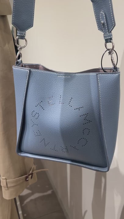 Stella McCartney Damska torebka crossbody z tłoczonego materiału Alter Mat