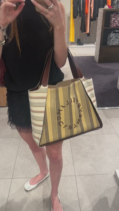 Stella McCartney Damska torba z bawełny ekologicznej
