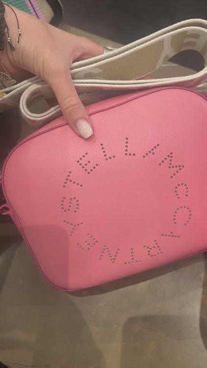 Stella McCartney Damska torebka na ramię różowa