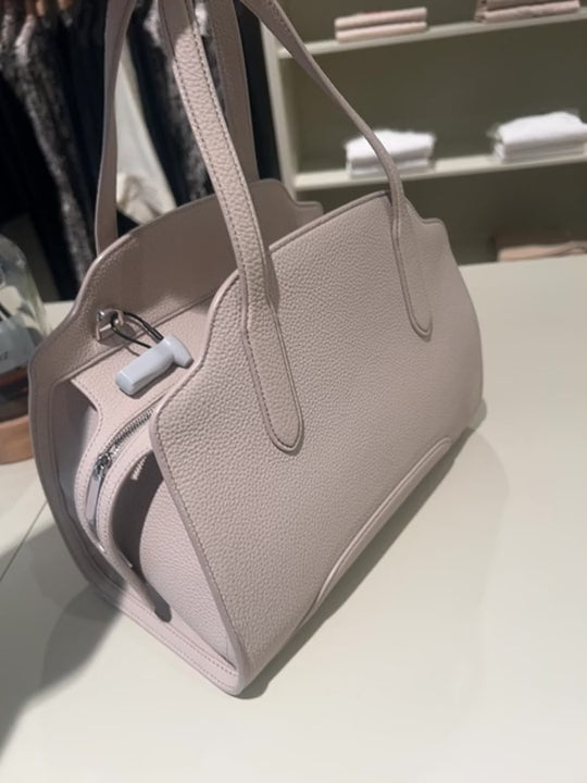 Loro Piana Damska Torebka Sesia M Grain Matt Leathe A08W