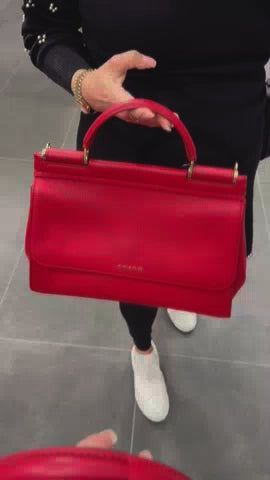 Borsa A Mano Bottalato Velour