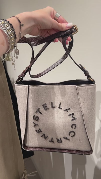 Stella McCartney Damska torba crossbody Eco Canvas