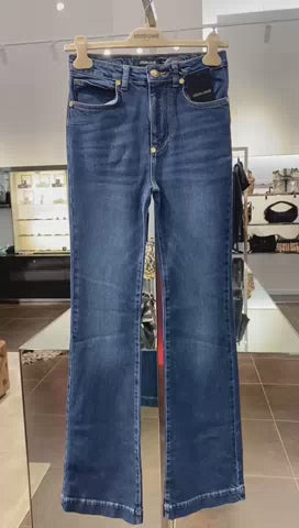 Roberto Cavalli damskie spodnie Bootcut 04956 QOJ231-DLO05