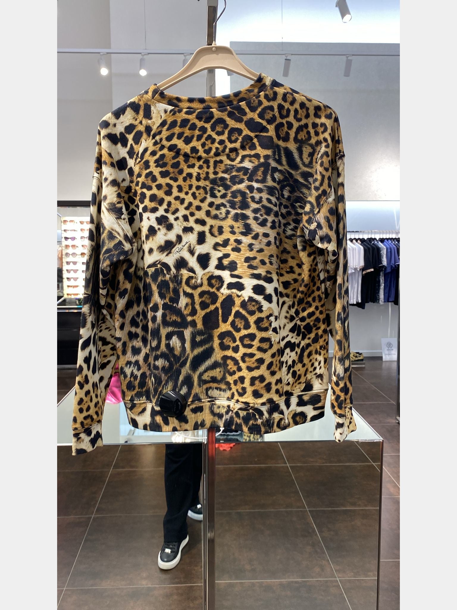 Roberto Cavalli damska bluza czarna SKT64A - 20G34Roberto Cavalli