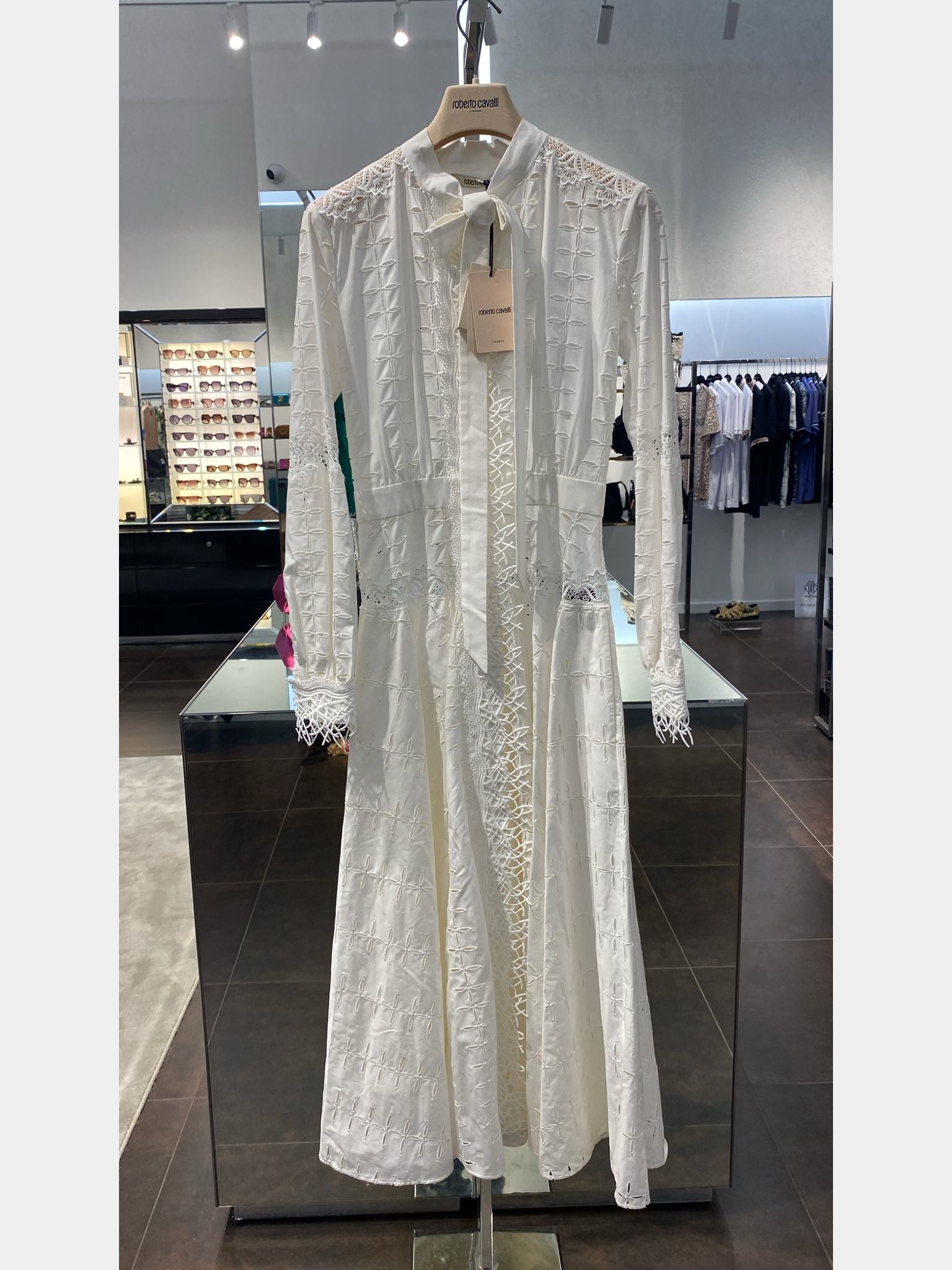 Roberto Cavalli Dress Damska Biała QKT136 - CH030Roberto Cavalli