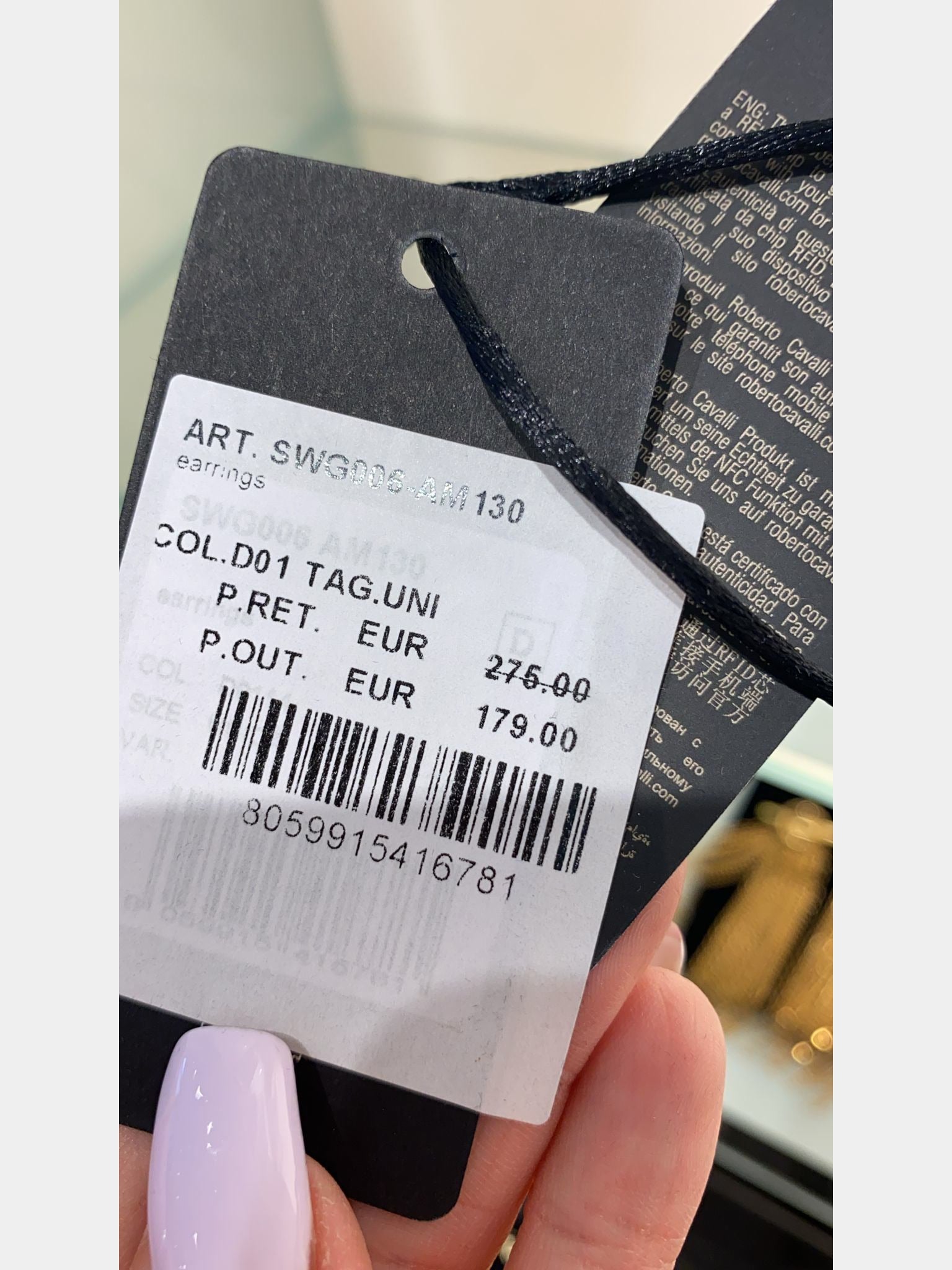 Roberto Cavalli EarringsRoberto Cavalli