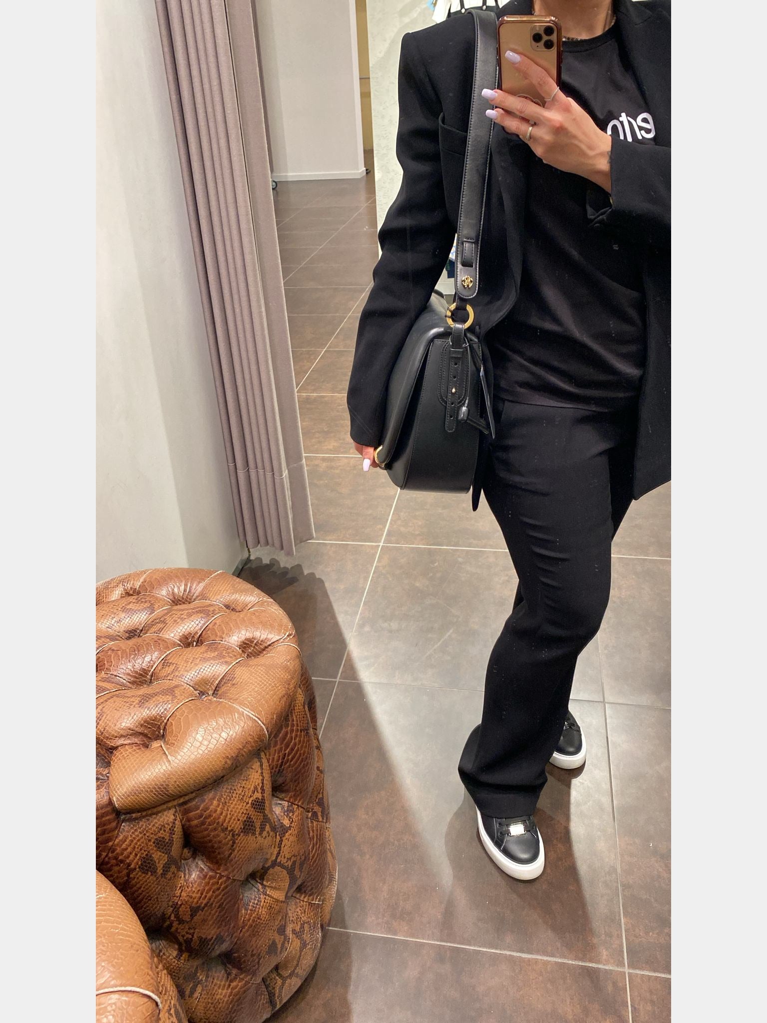 Roberto Cavalli Fang Shoulder BagRoberto Cavalli