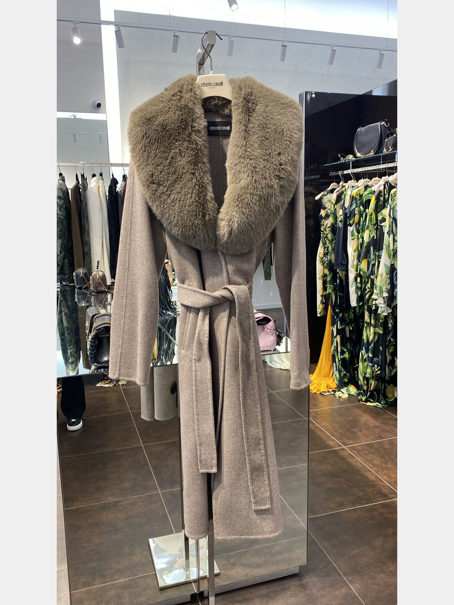 Roberto Cavalli Fur Double CoatRoberto Cavalli