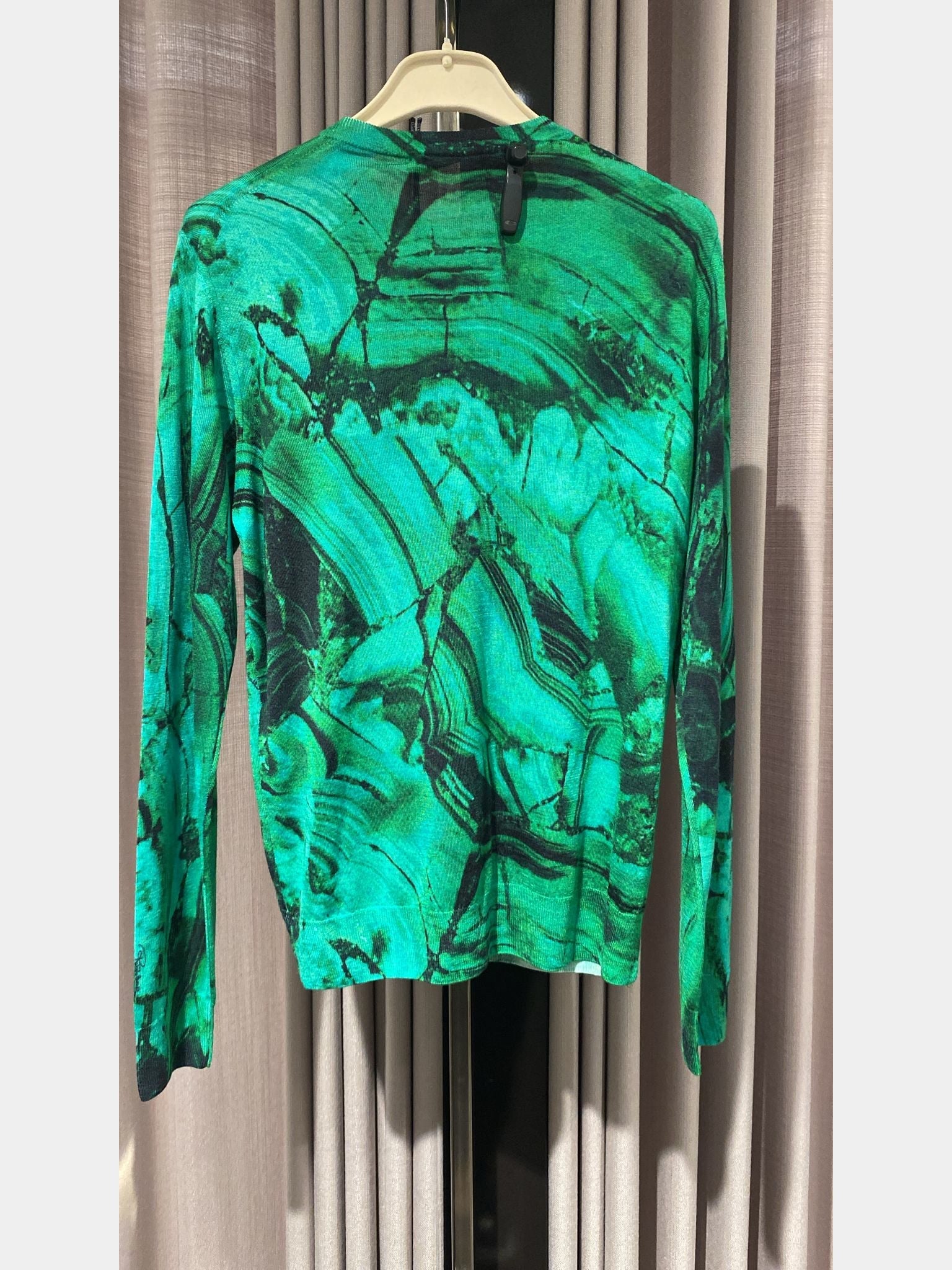Roberto Cavalli Kardigan Damski ZielonyRoberto Cavalli