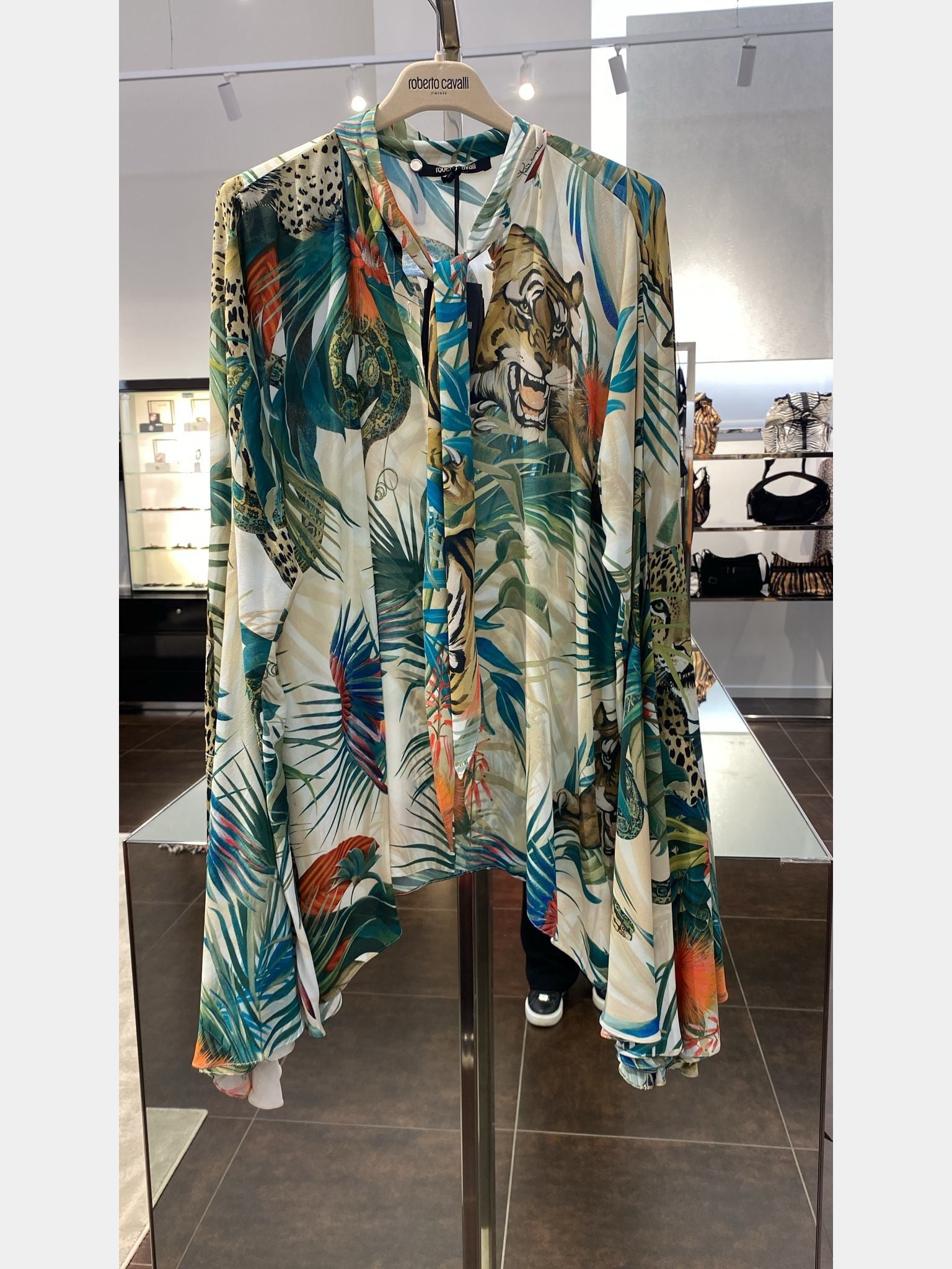 Roberto Cavalli koszula damska Multicolor SKT708 7HI88Roberto Cavalli