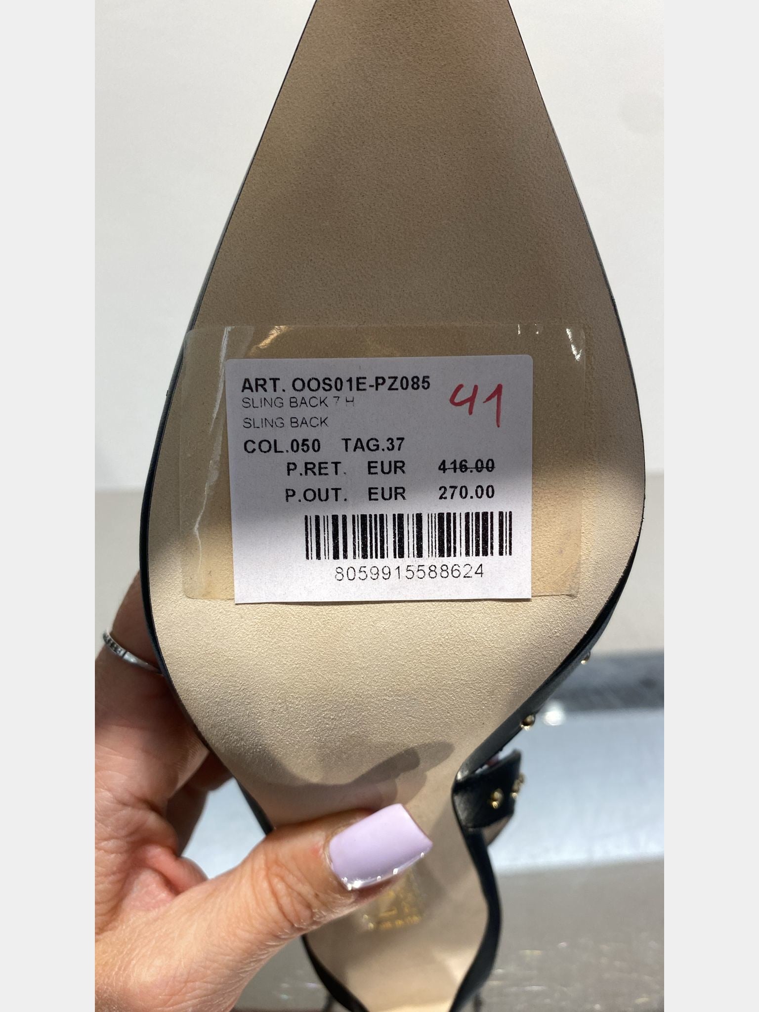 Roberto Cavalli Leather SlingbacksRoberto Cavalli