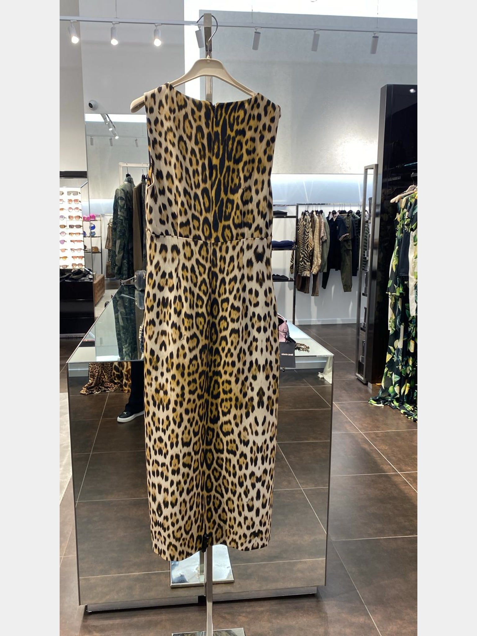 Roberto Cavalli Leopard Print DressRoberto Cavalli