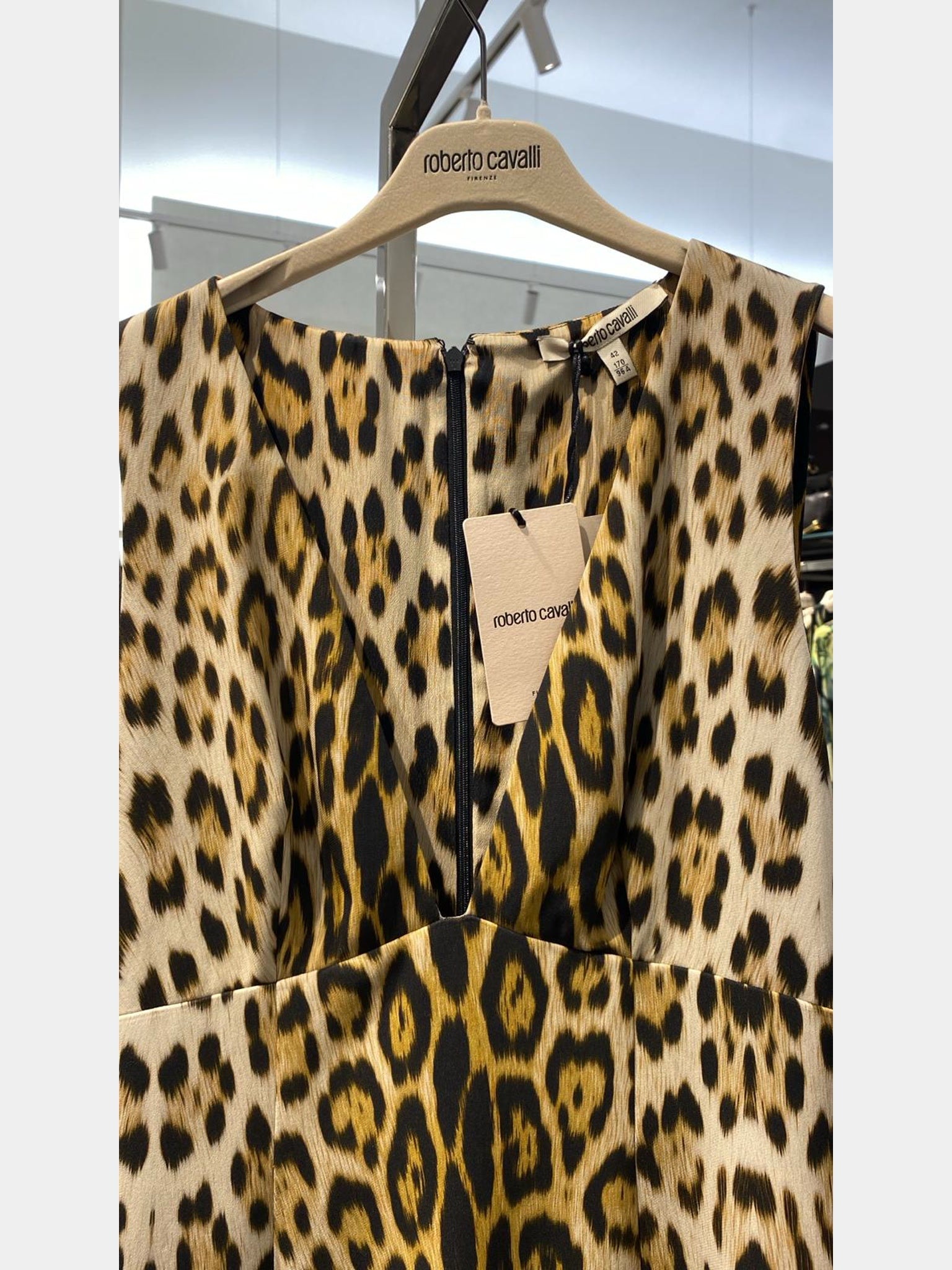 Roberto Cavalli Leopard Print DressRoberto Cavalli
