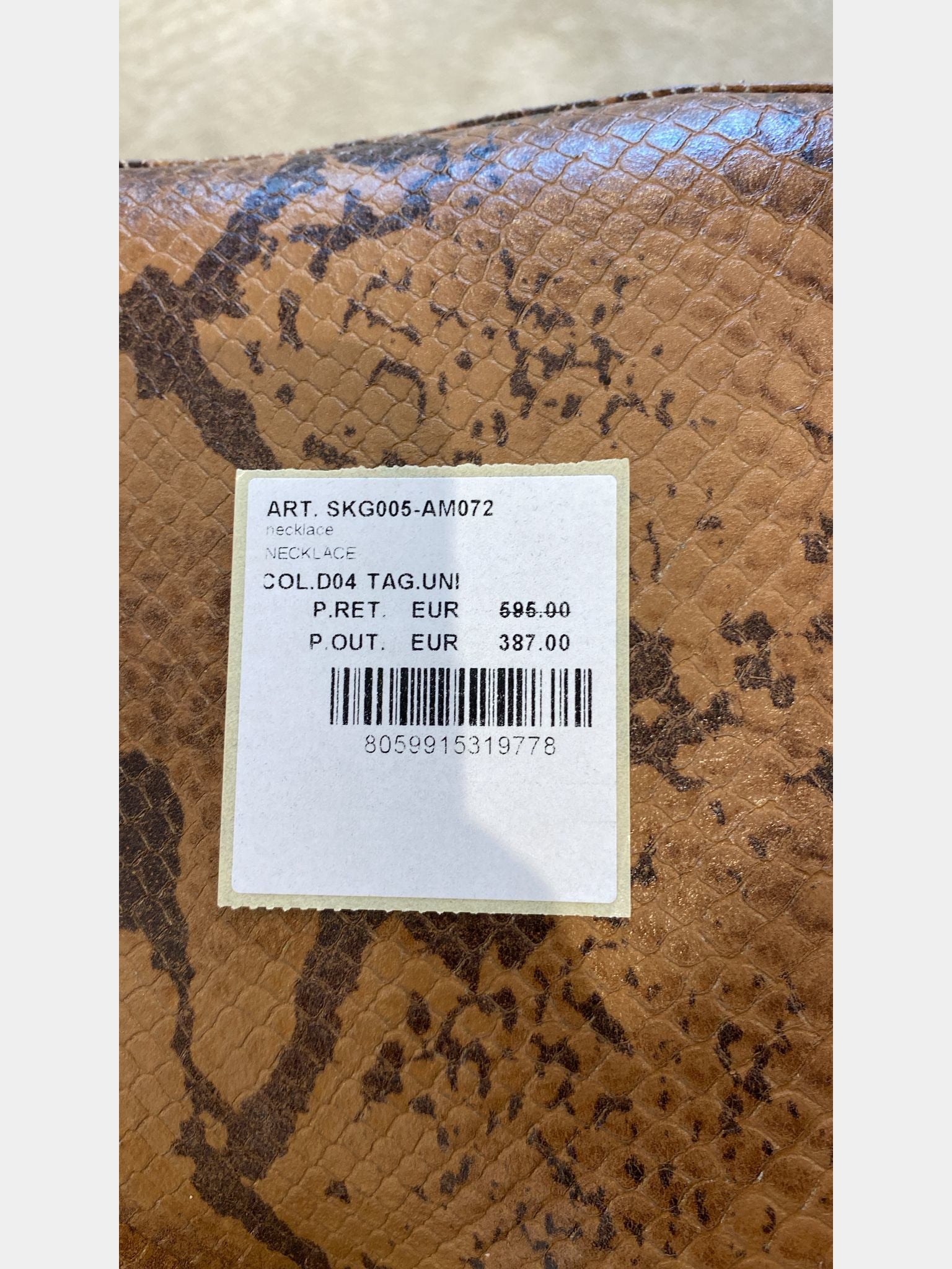 Roberto Cavalli naszyjnik damski D04 SKG005 - AM072Roberto Cavalli