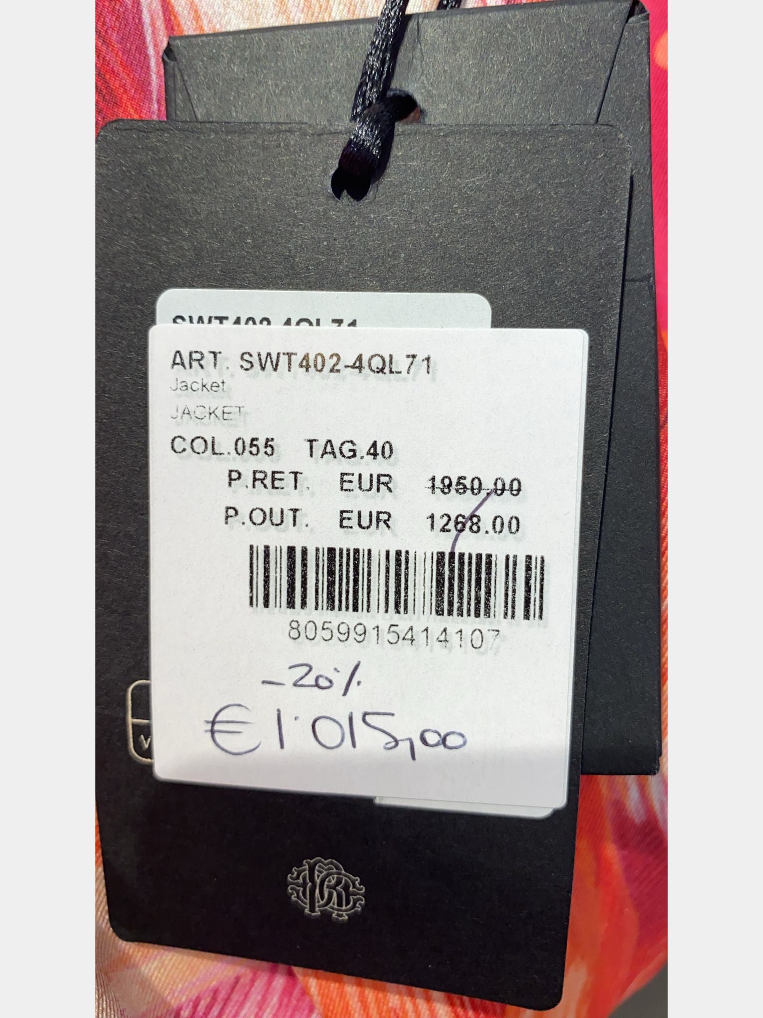 Roberto Cavalli Plumage print blazerRoberto Cavalli