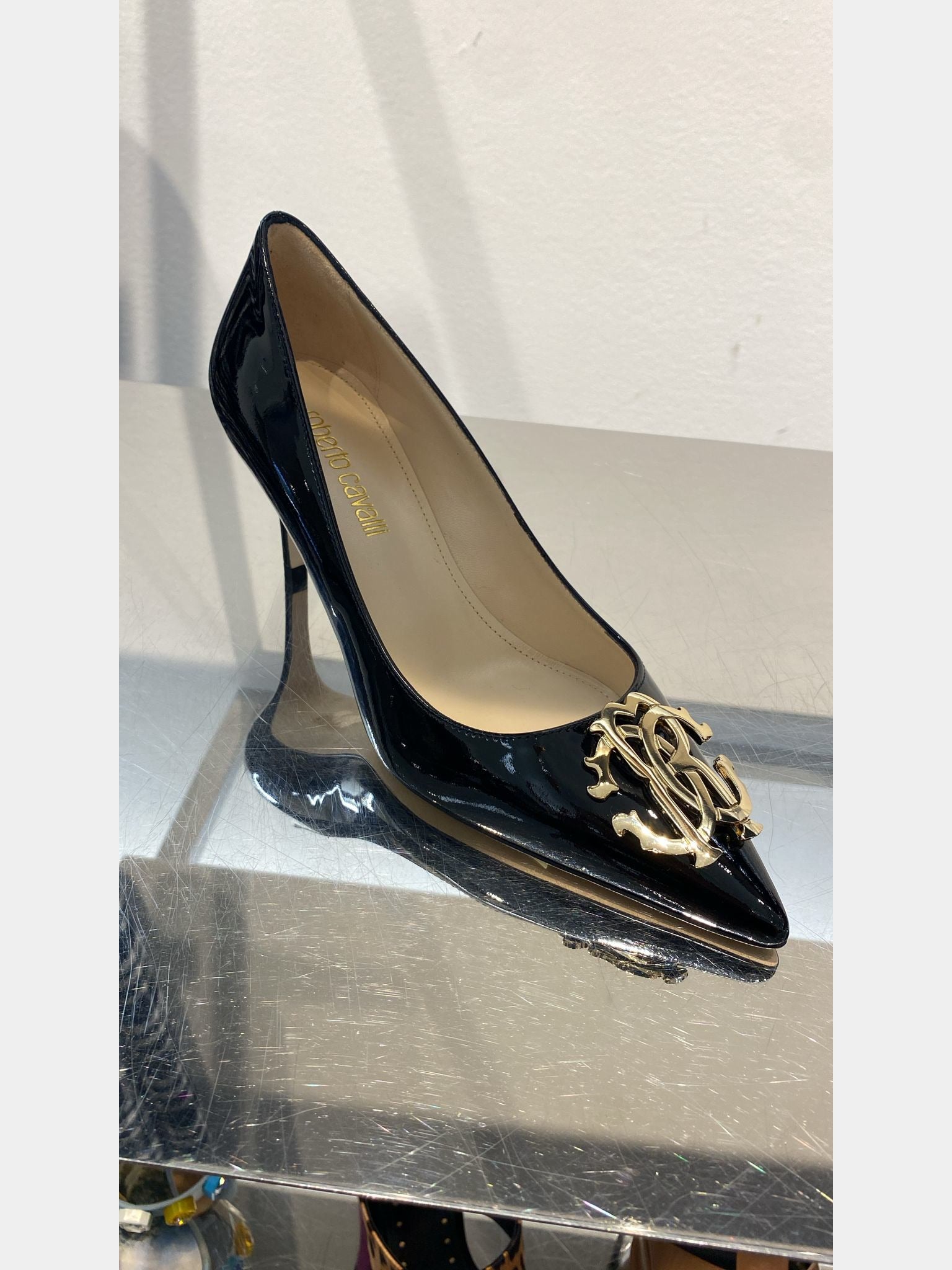 Roberto Cavalli Pumps with MonogramRoberto Cavalli