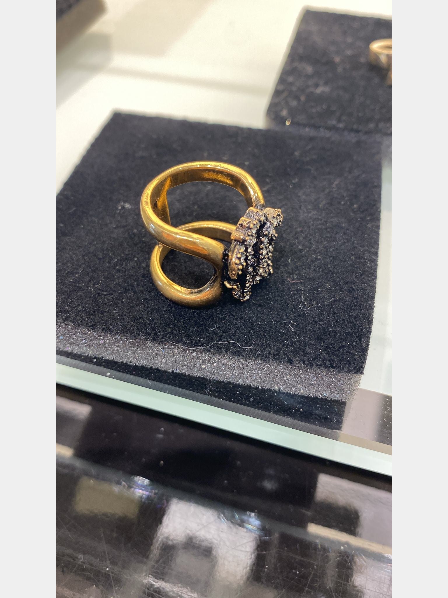 Roberto Cavalli Ring with Monogram RCRoberto Cavalli