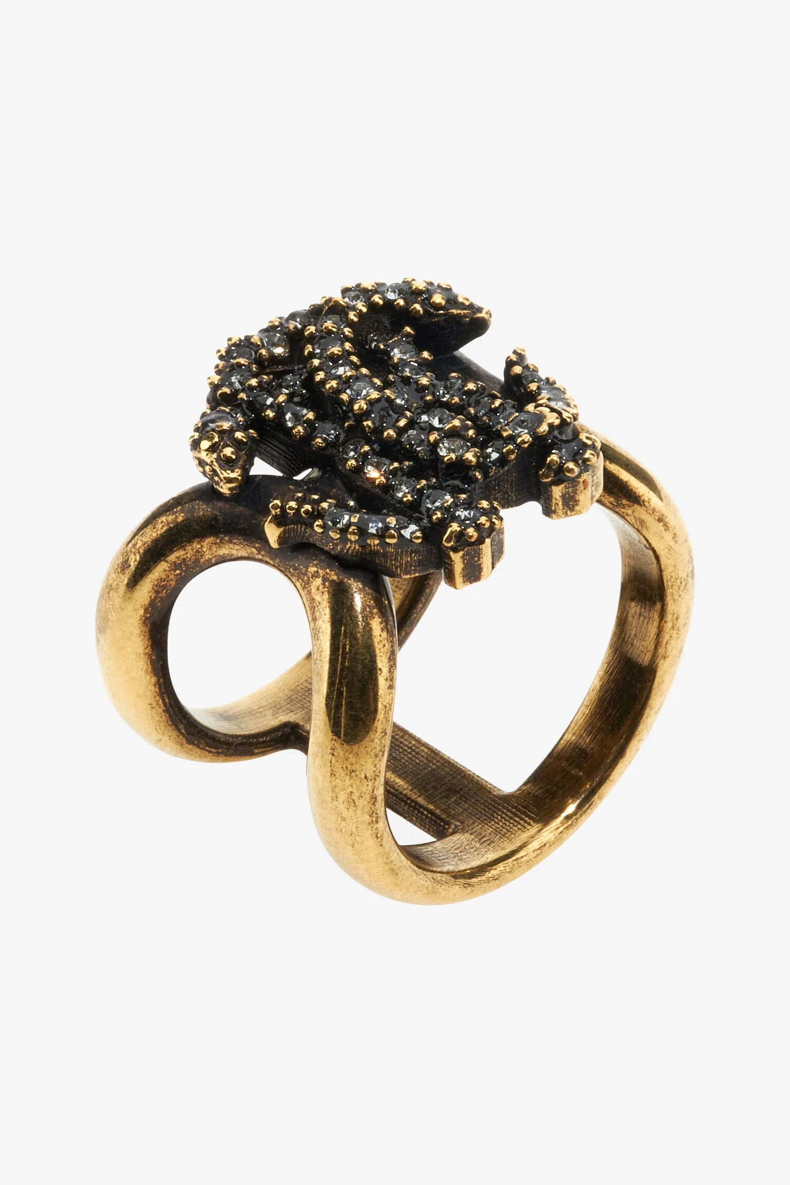 Roberto Cavalli Ring with Monogram RCRoberto Cavalli