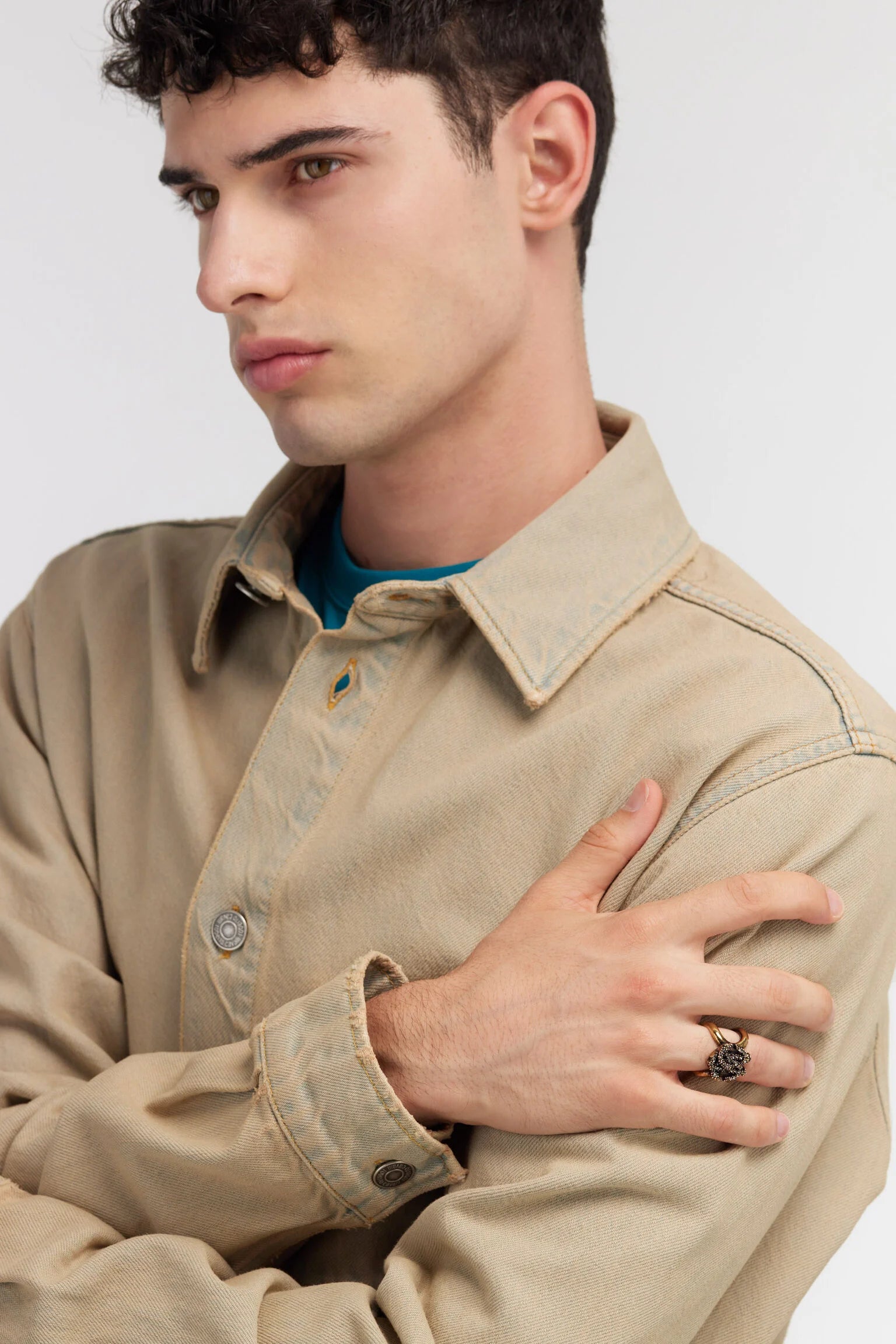 Roberto Cavalli Ring with Monogram RCRoberto Cavalli