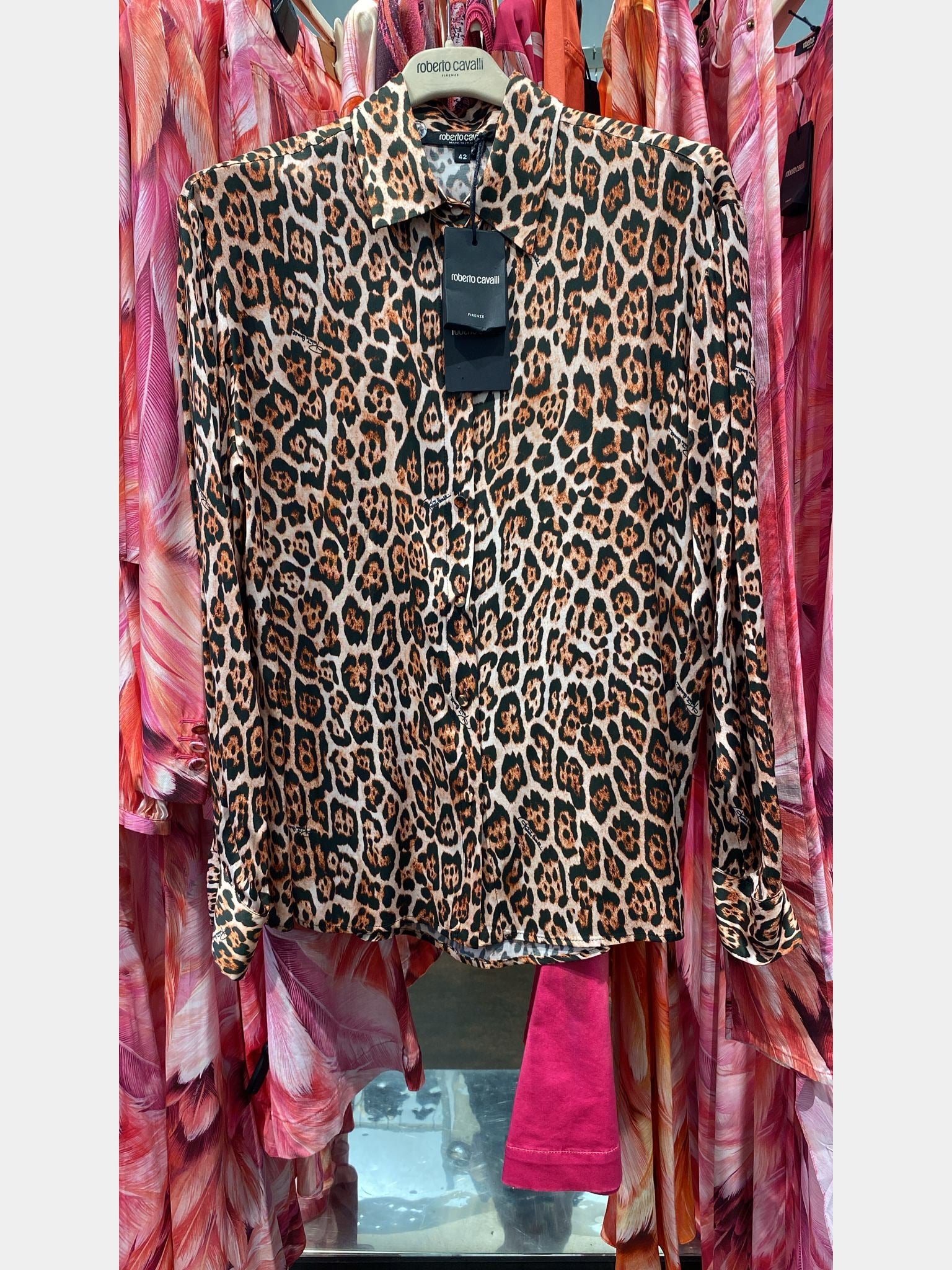 Roberto Cavalli Shirt Leopard PrintRoberto Cavalli
