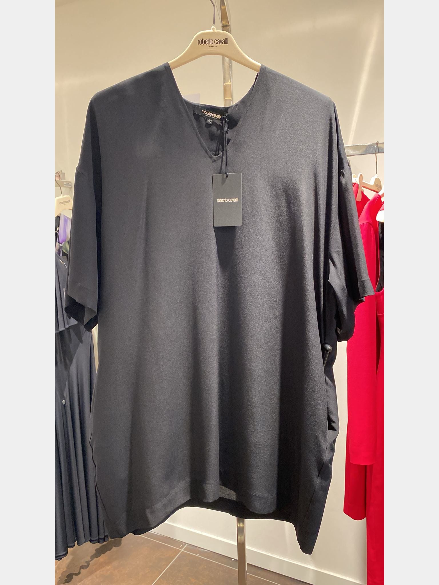 Roberto Cavalli Silk Mini DressRoberto Cavalli