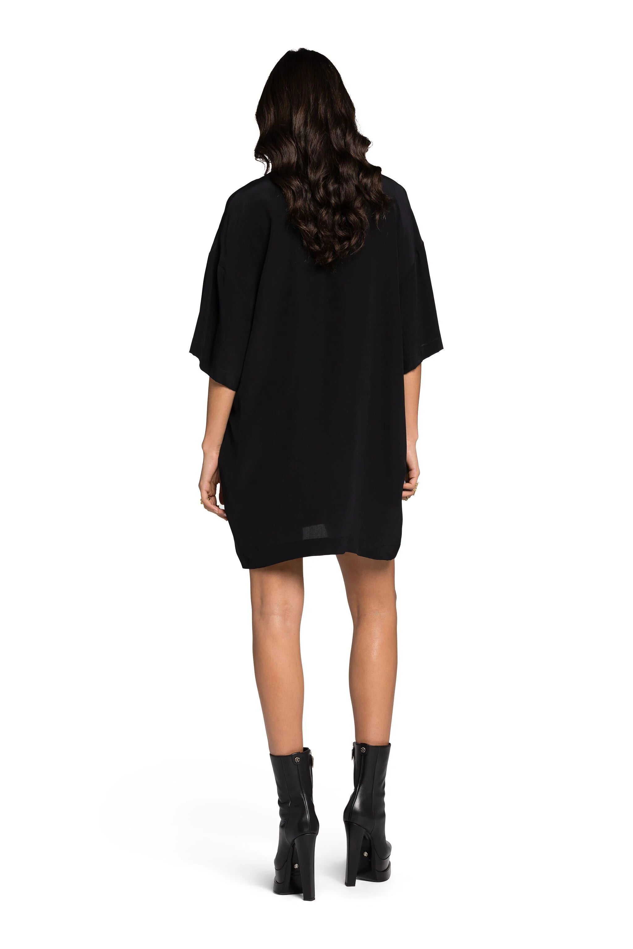 Roberto Cavalli Silk Mini DressRoberto Cavalli