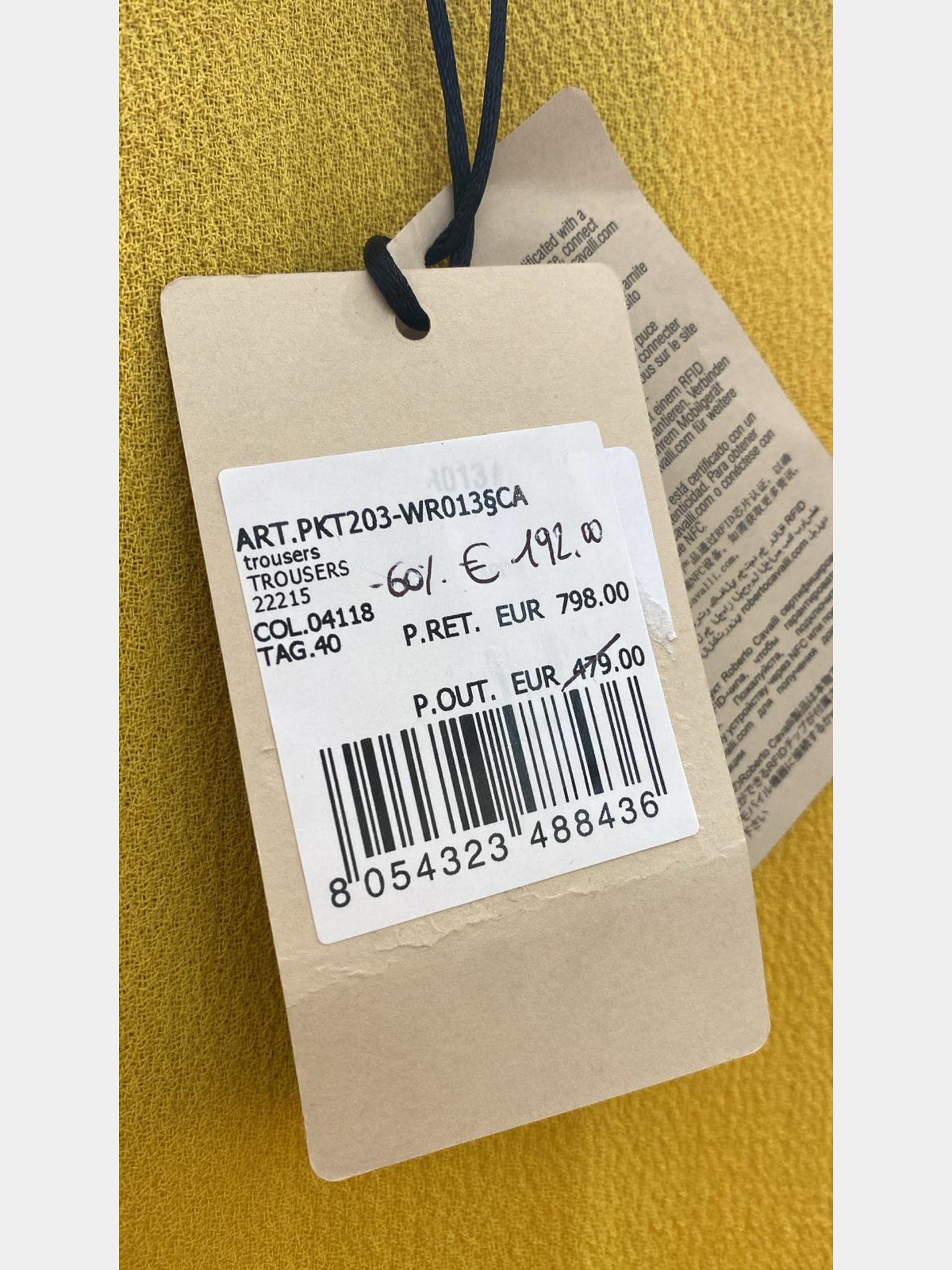 Roberto Cavalli TrousersRoberto Cavalli