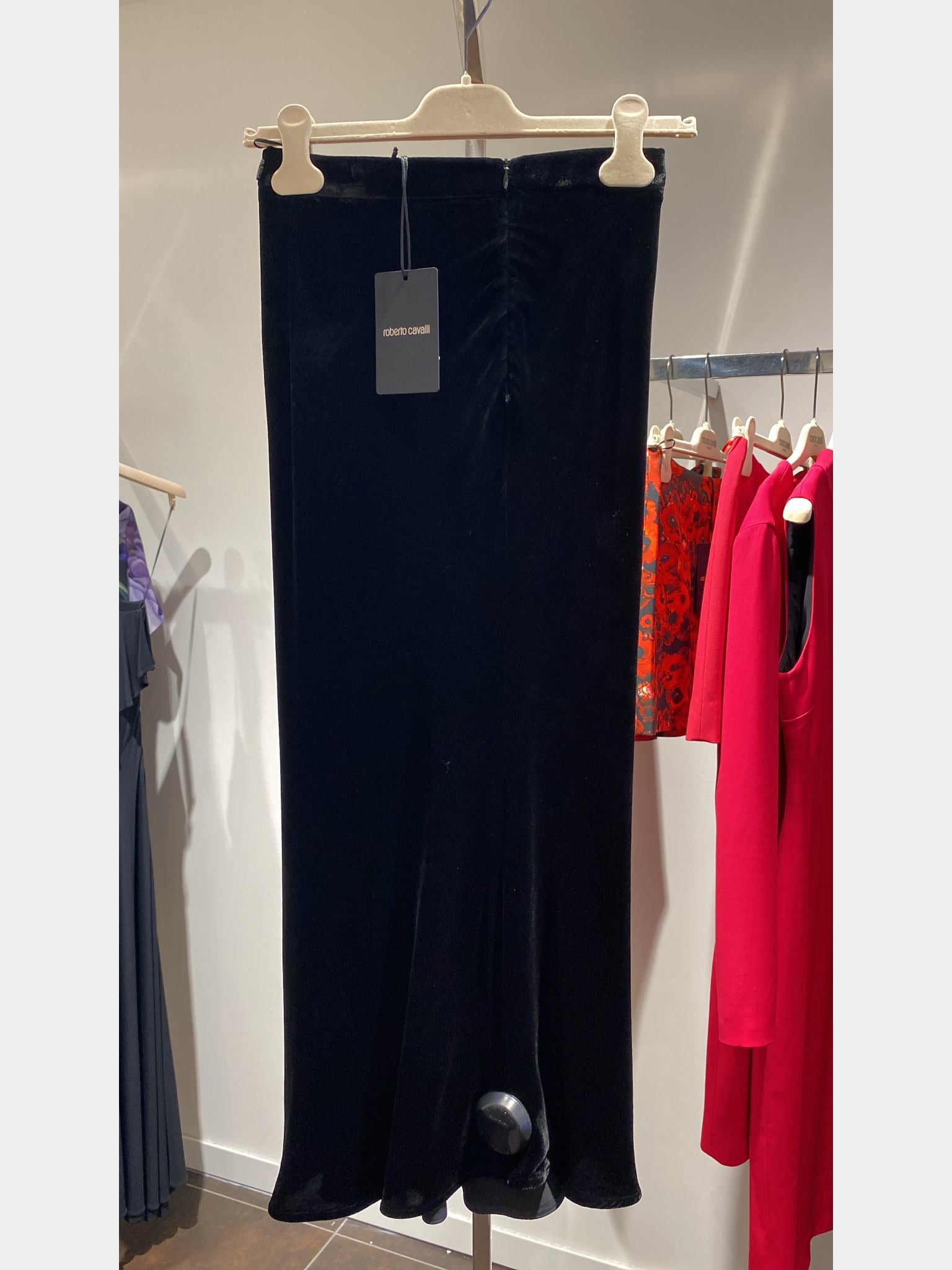 Roberto Cavalli Velvet midi skirtRoberto Cavalli