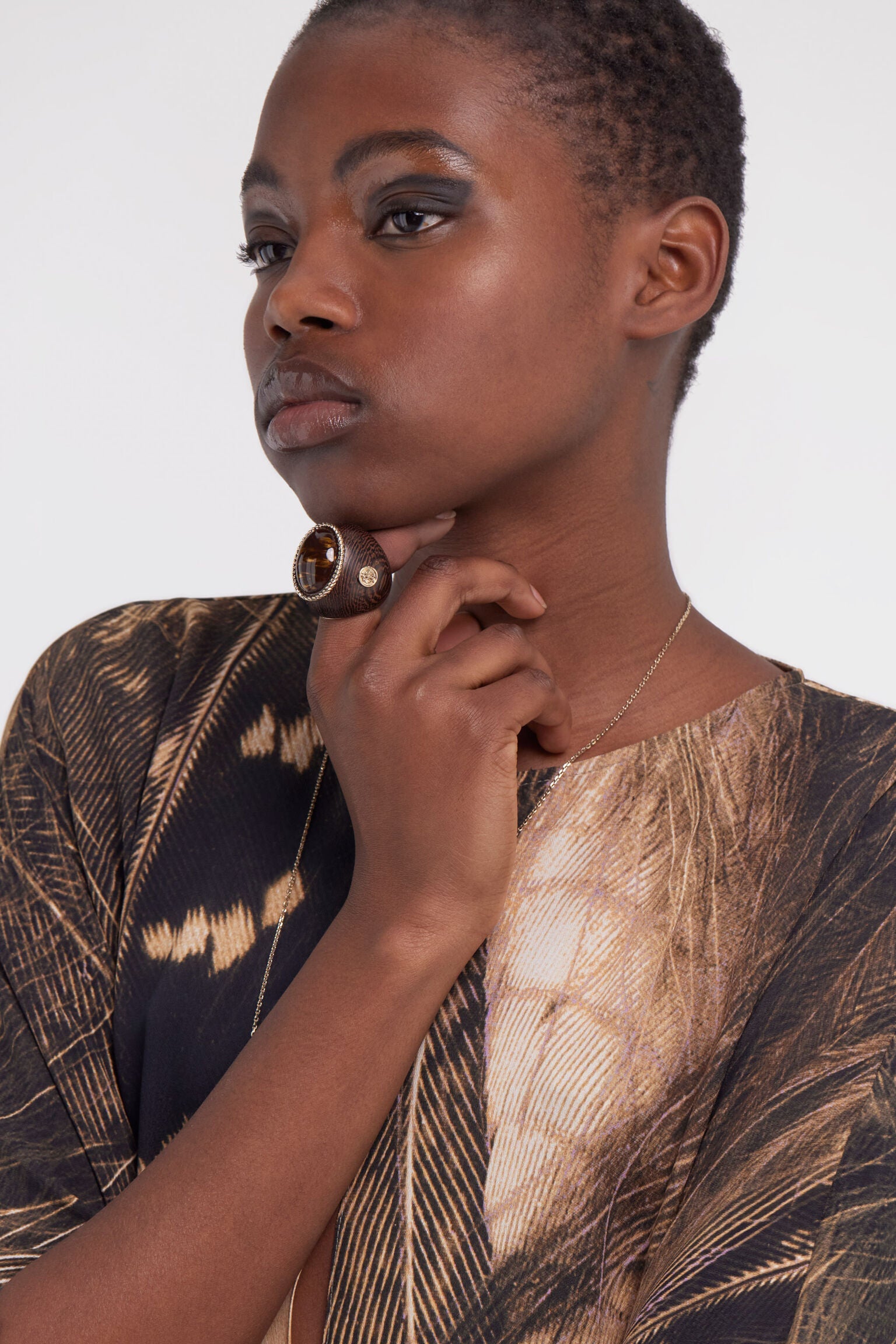 Roberto Cavalli Wooden RingRoberto Cavalli