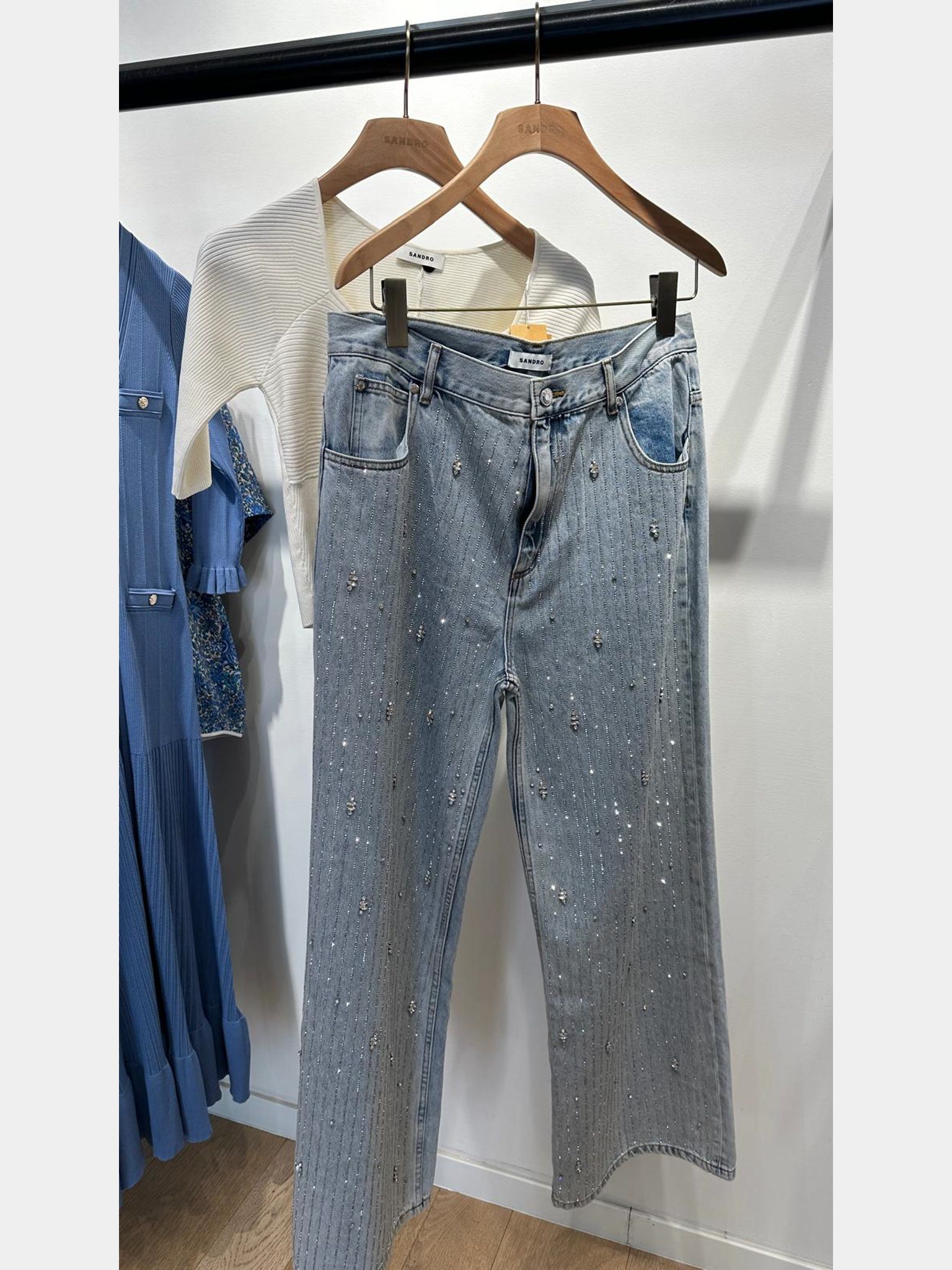 Sandro E24indie Bleu JeanSandro