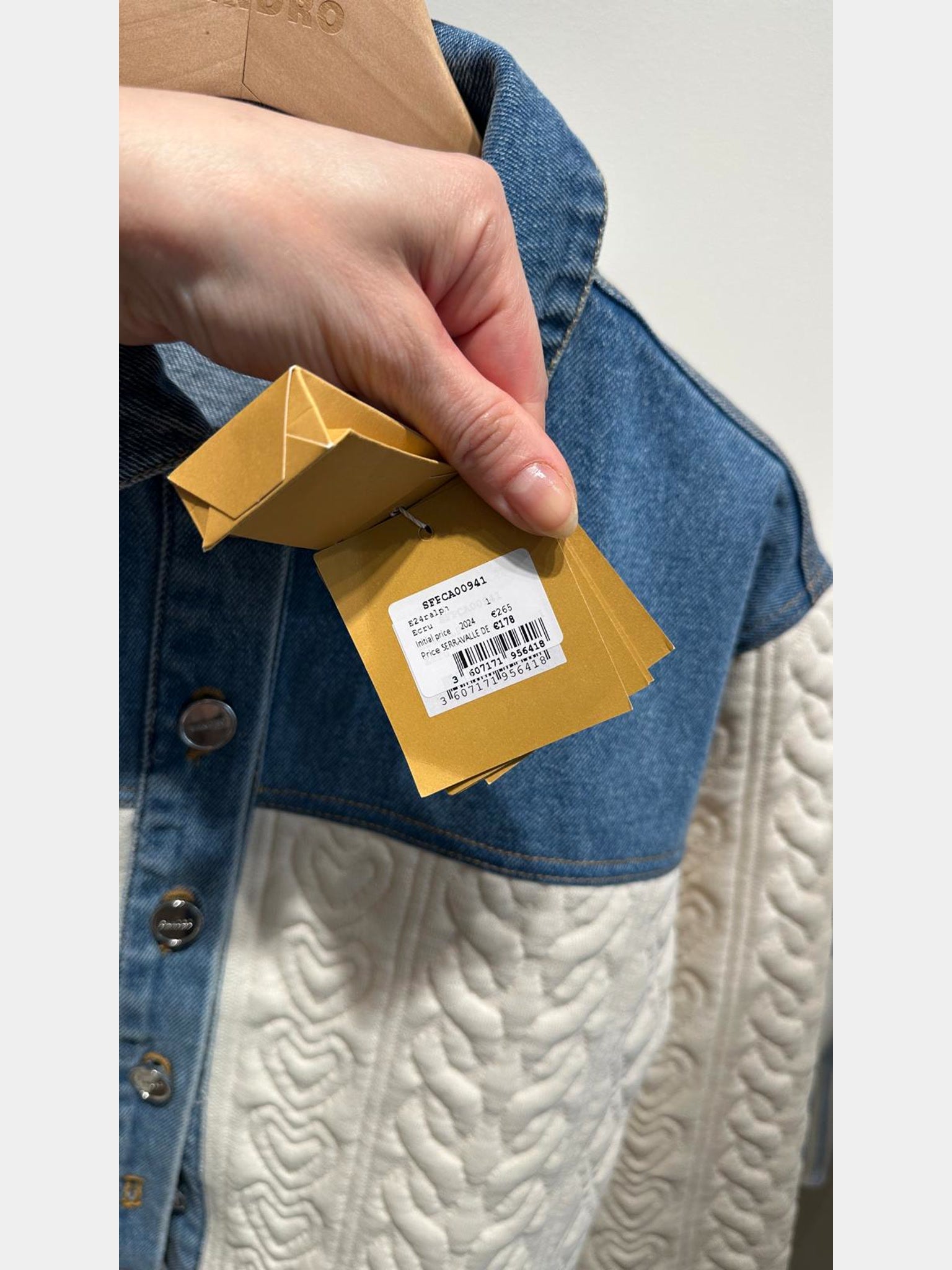 Sandro Ecru JacketSandro