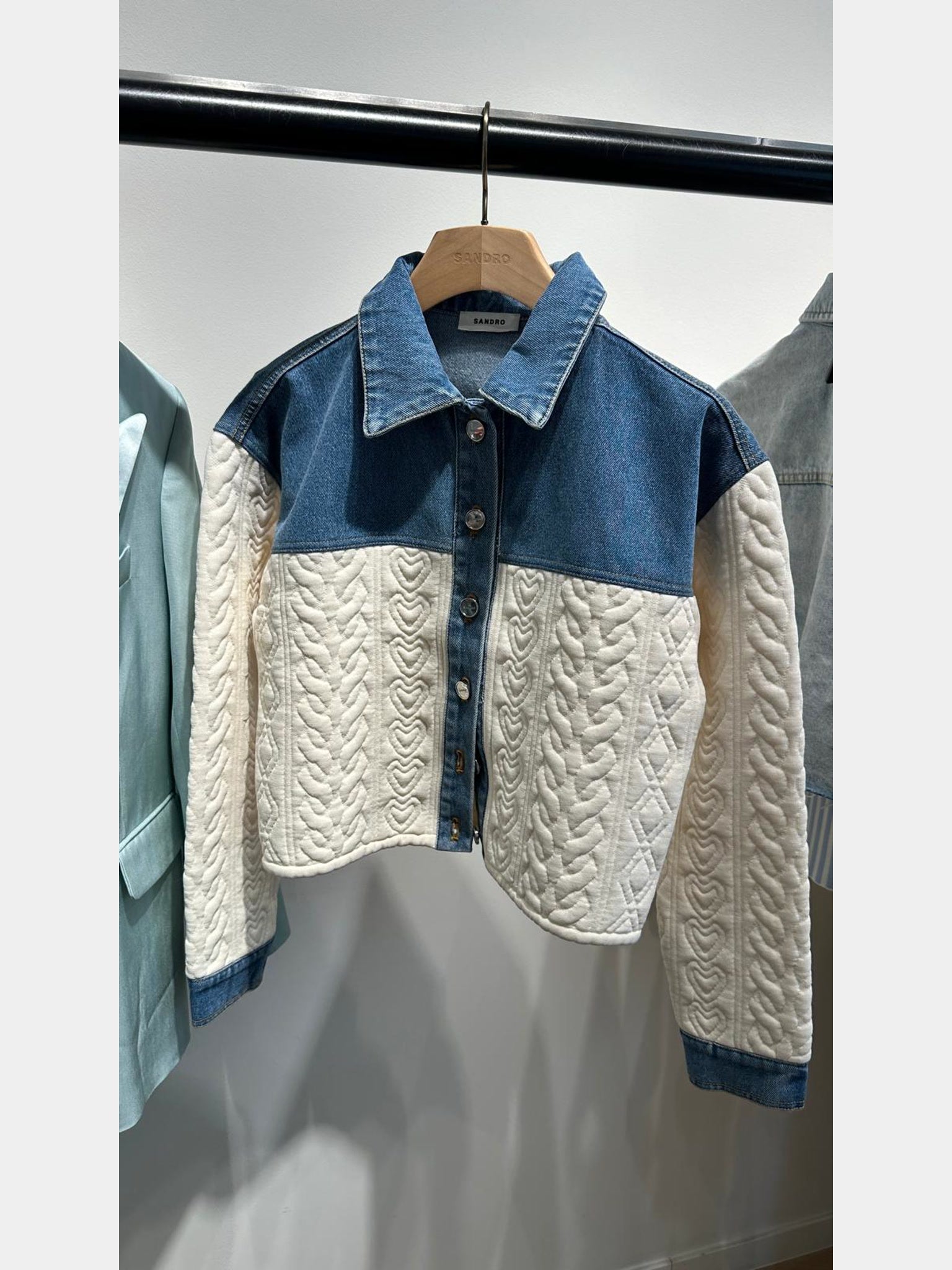 Sandro Ecru JacketSandro