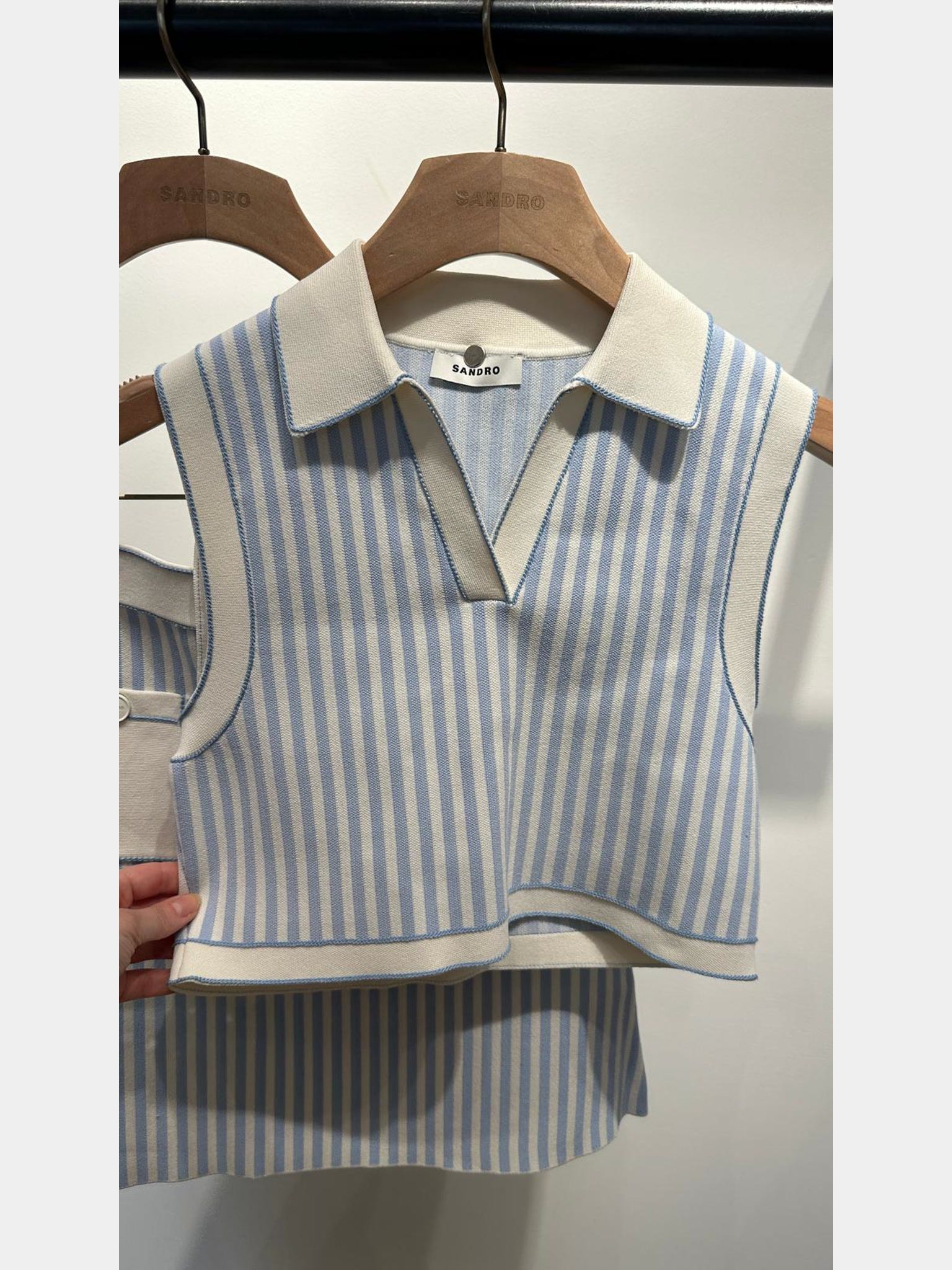 Sandro Striped TopSandro