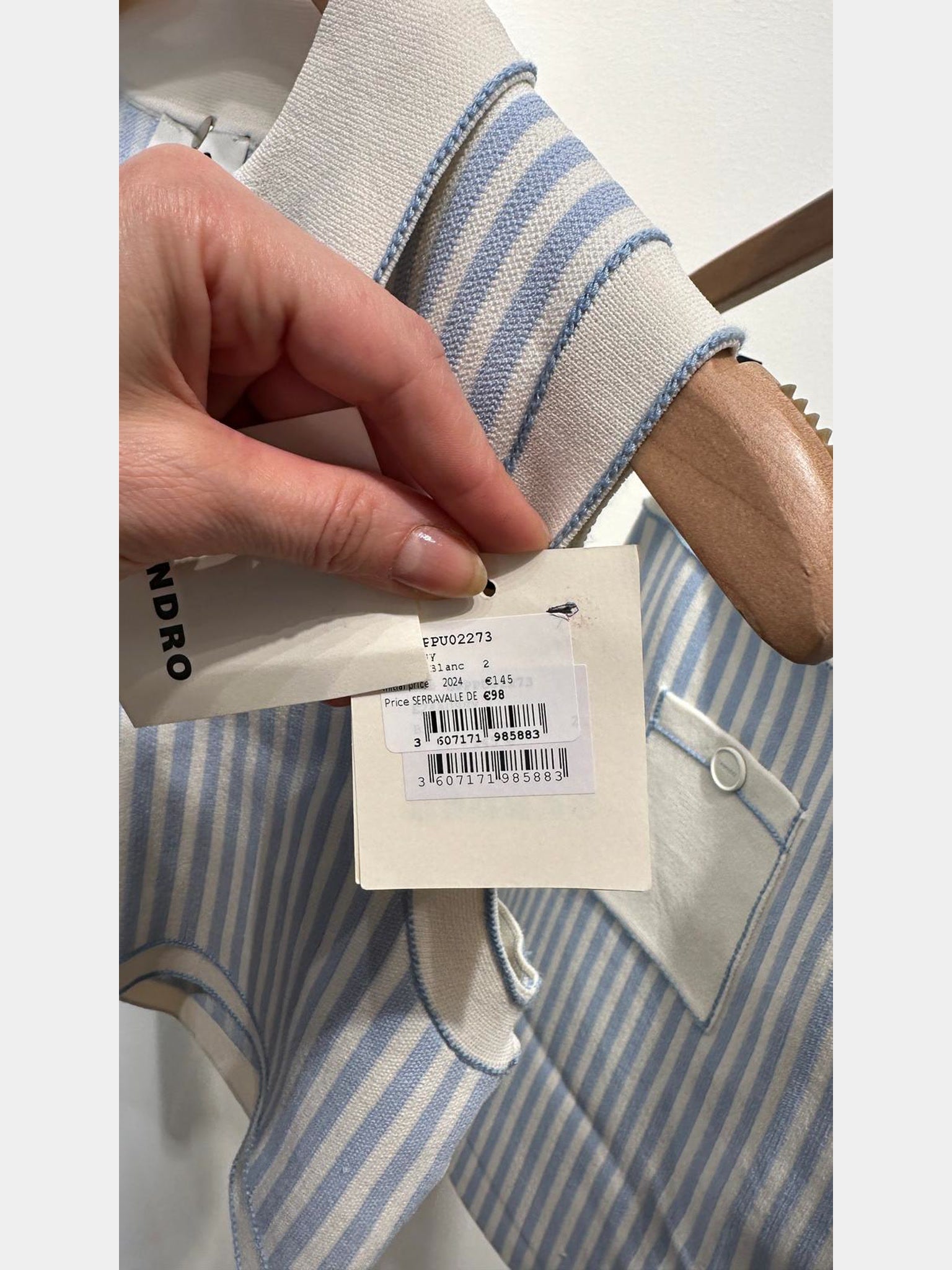 Sandro Striped TopSandro