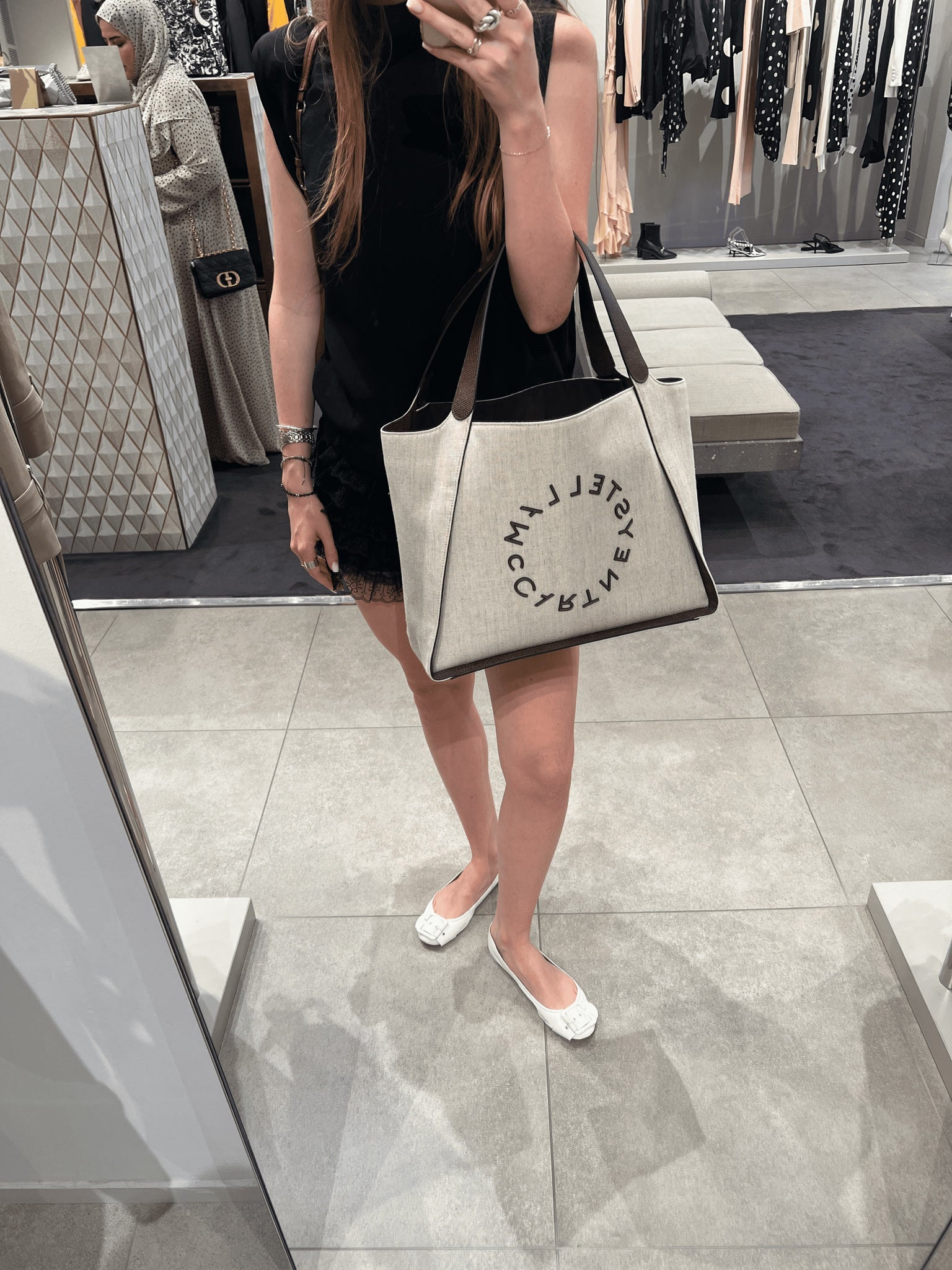 Stella McCartney Damska torba Tote Eco CanvasStella Mccartney