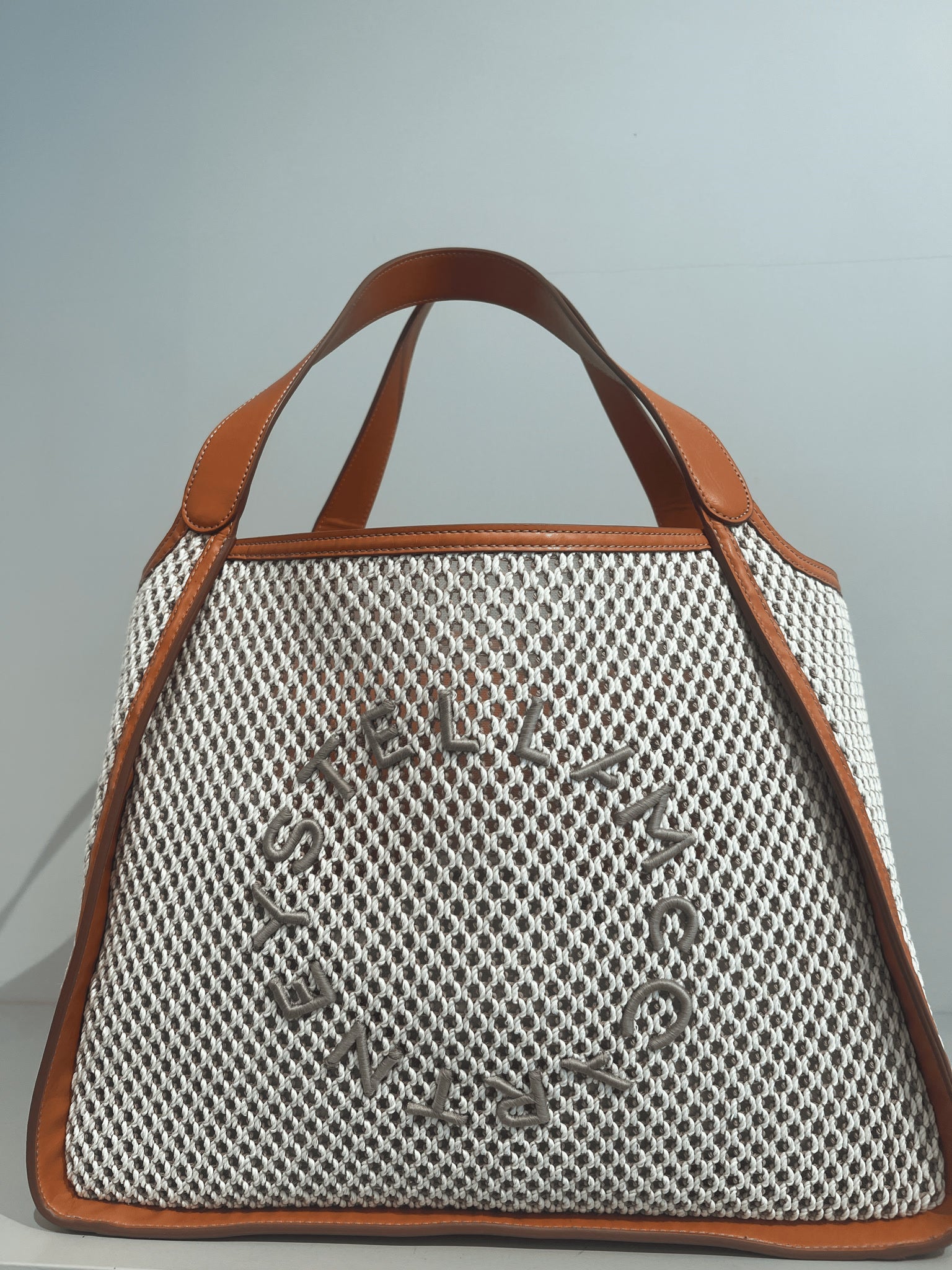 Stella McCartney Damska torba Tote Eco Rope MeshStella Mccartney