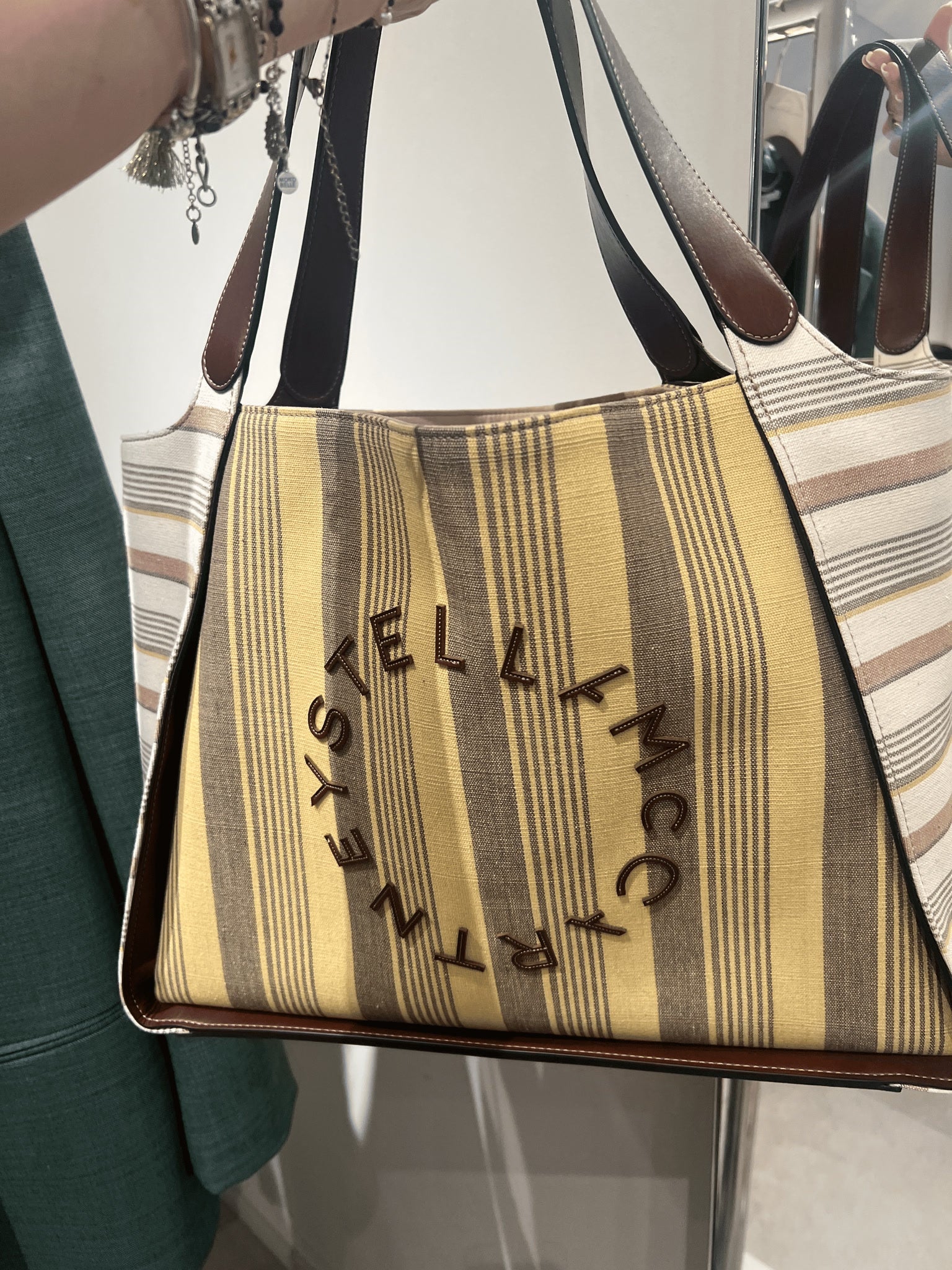 Stella McCartney Damska torba z bawełny ekologicznejStella Mccartney