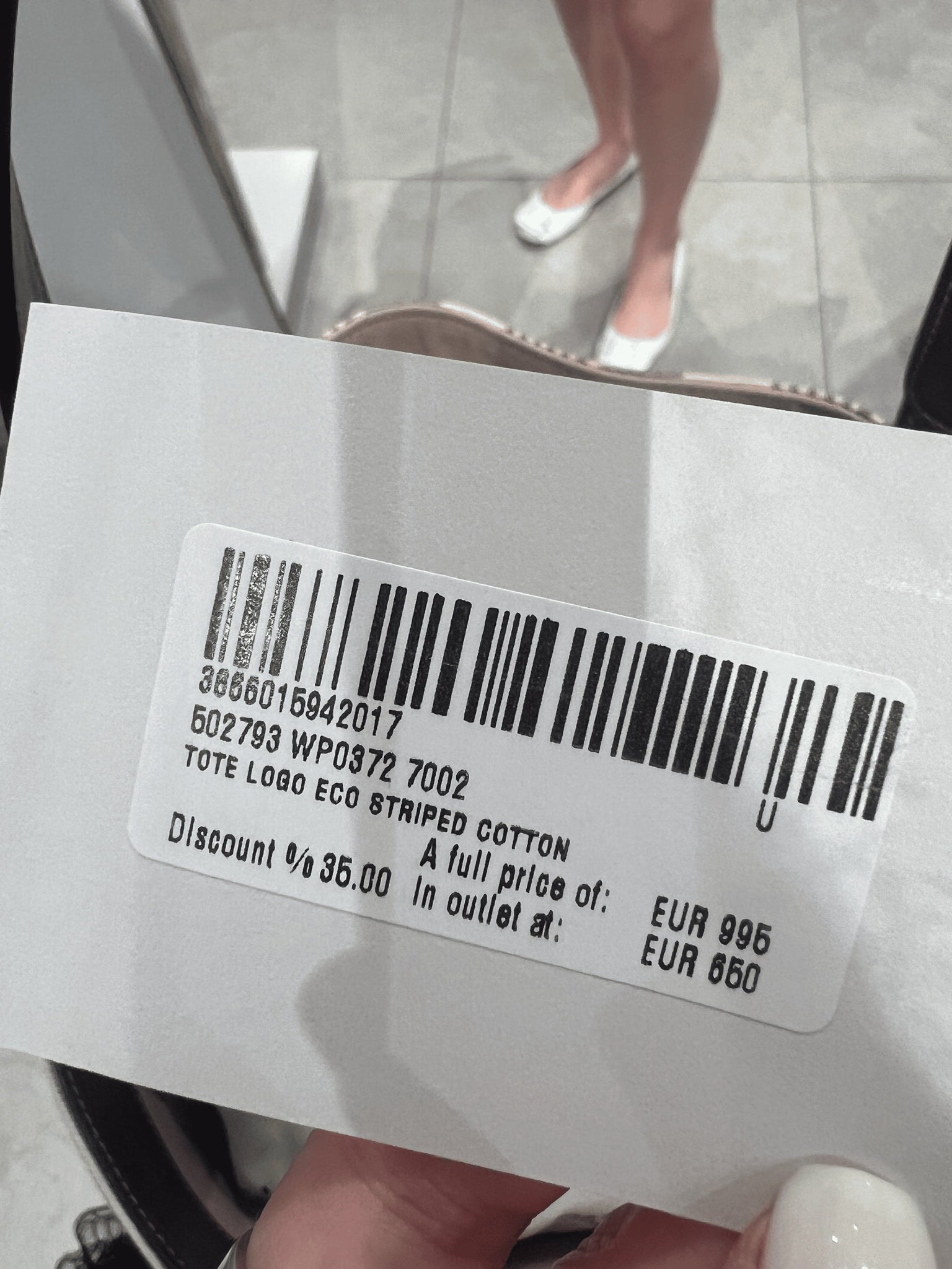 Stella McCartney Damska torba z bawełny ekologicznejStella Mccartney