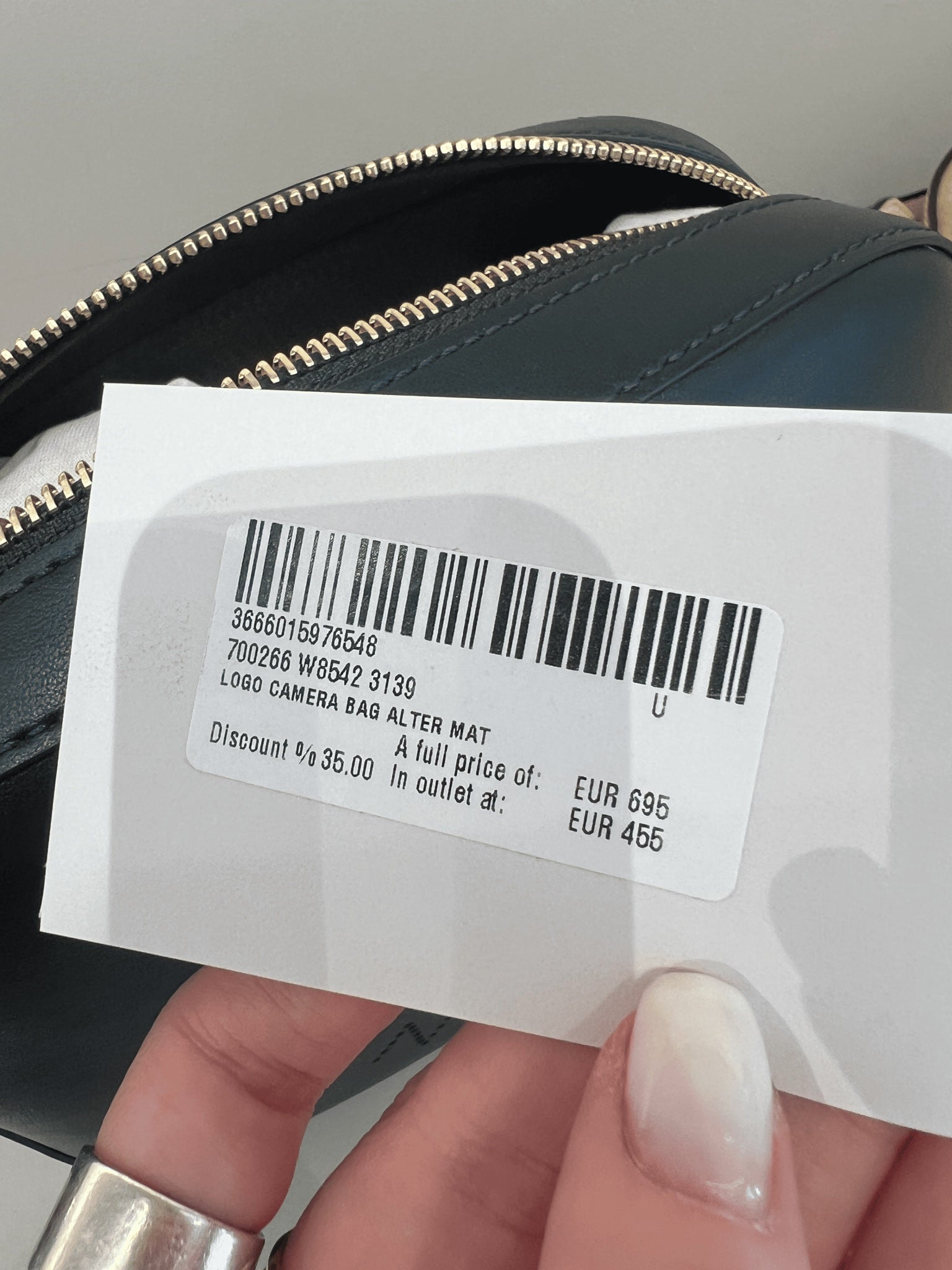 Stella McCartney Damska torebka Camera czarnaStella Mccartney