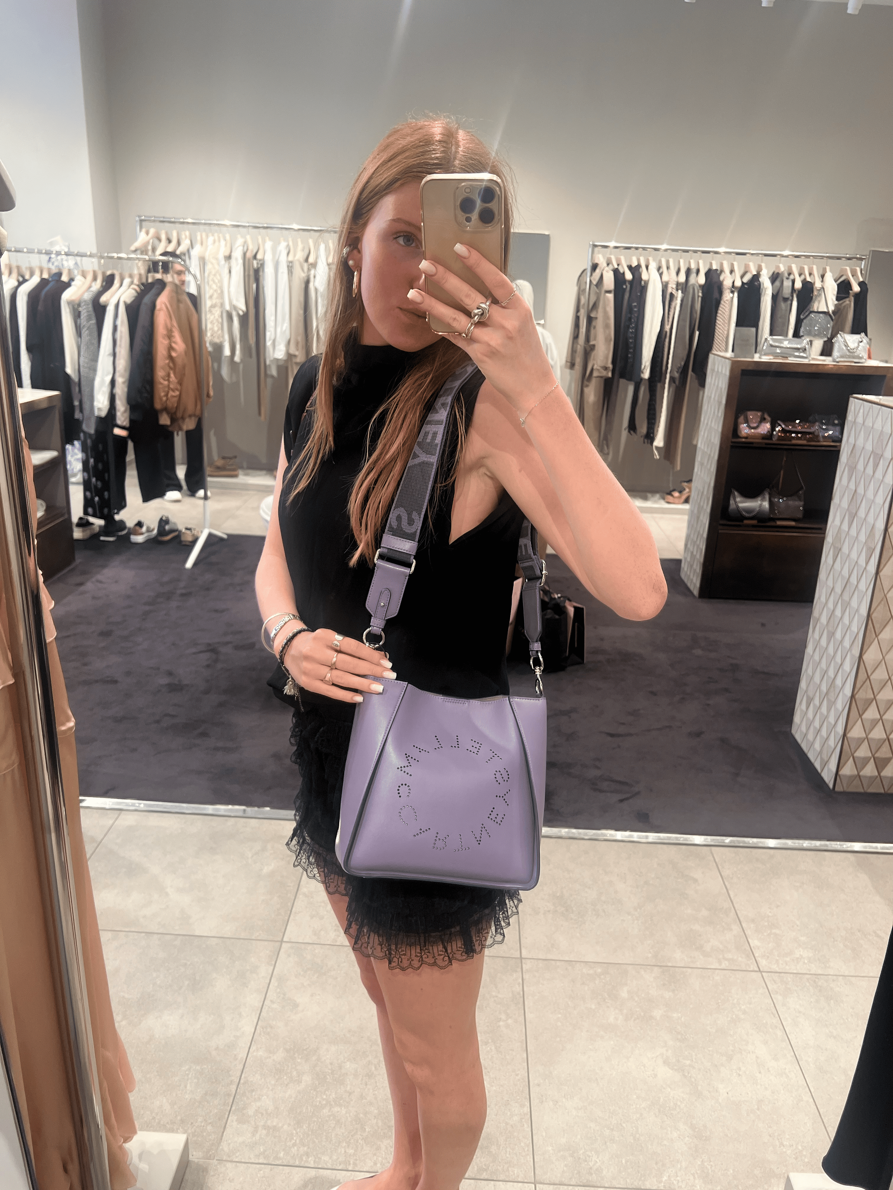Stella McCartney Damska torebka crossbody Alter MatStella Mccartney