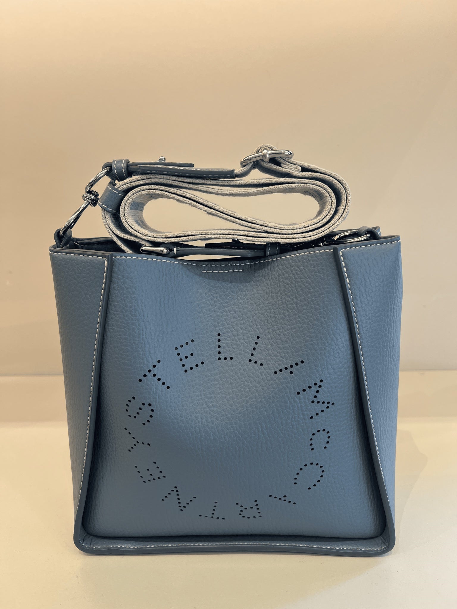 Stella McCartney Damska torebka crossbody z tłoczonego materiału Alter MatStella Mccartney