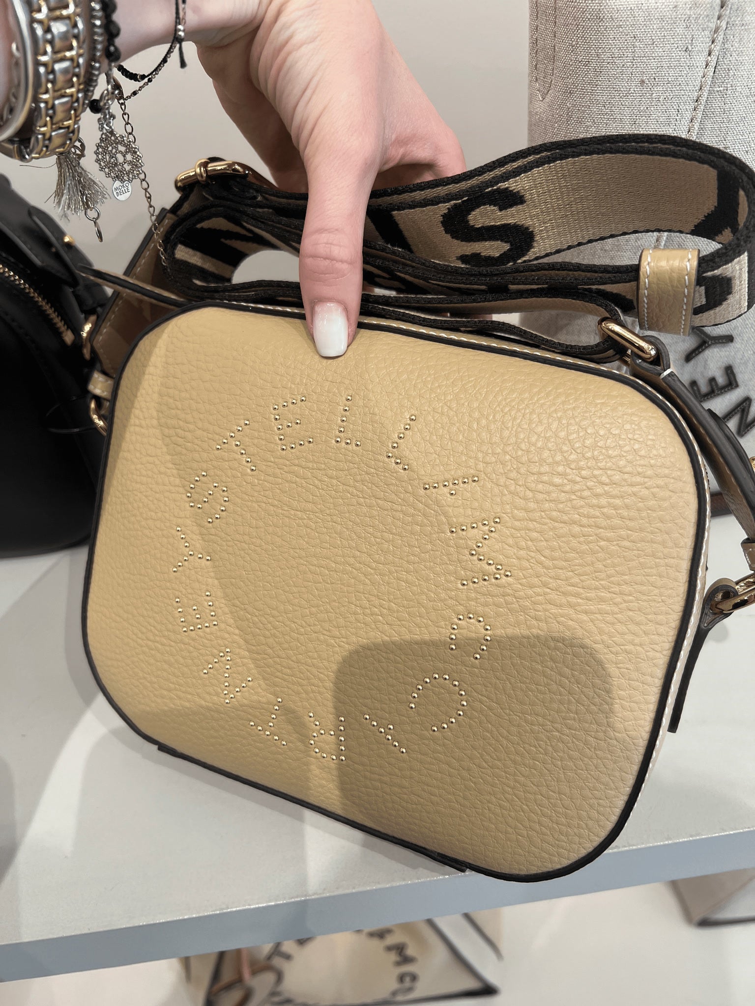 Stella McCartney Damska torebka Logo Camera BagStella Mccartney