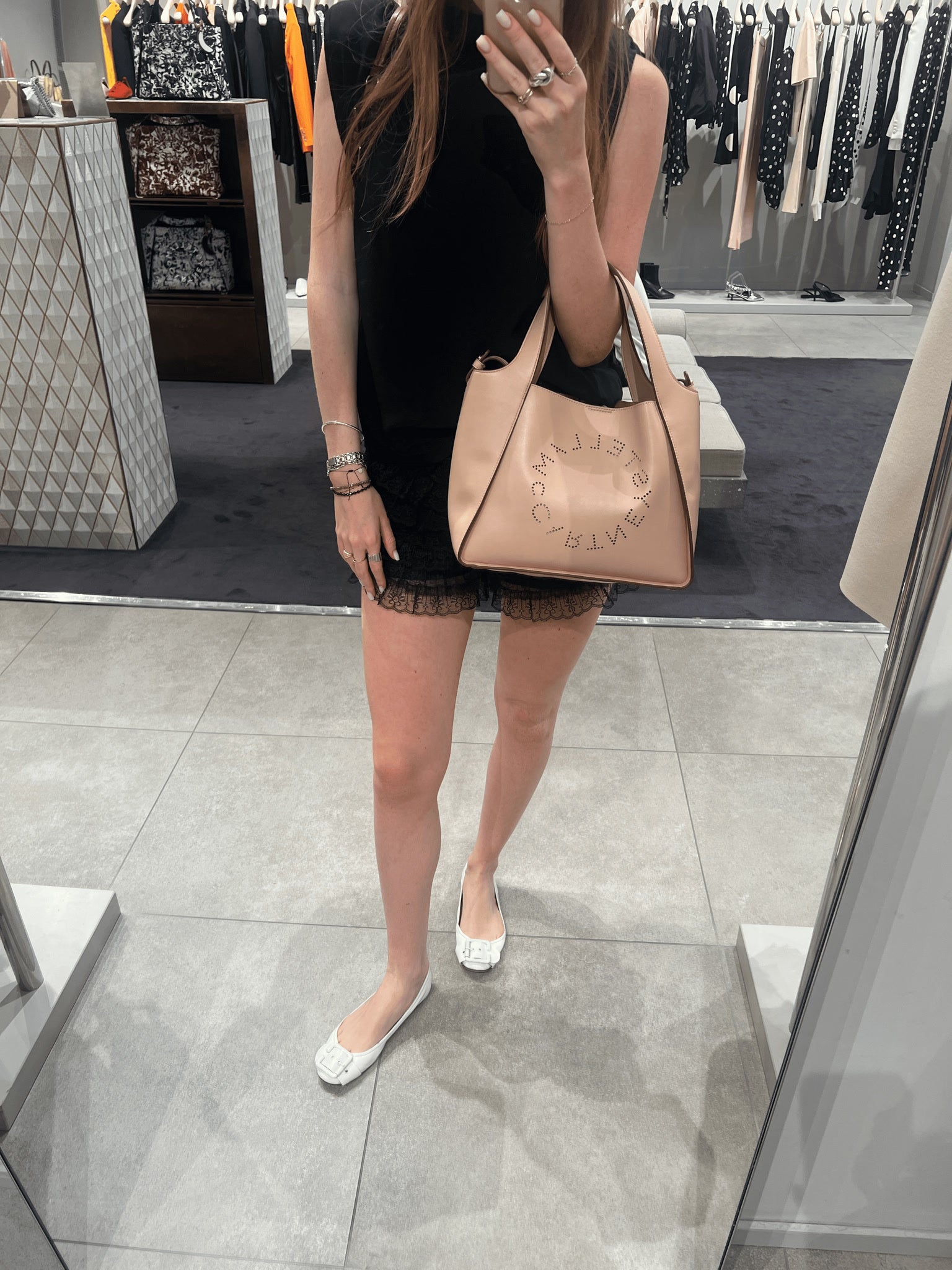 Stella McCartney Damska torebka Logo Crossbody ToteStella Mccartney