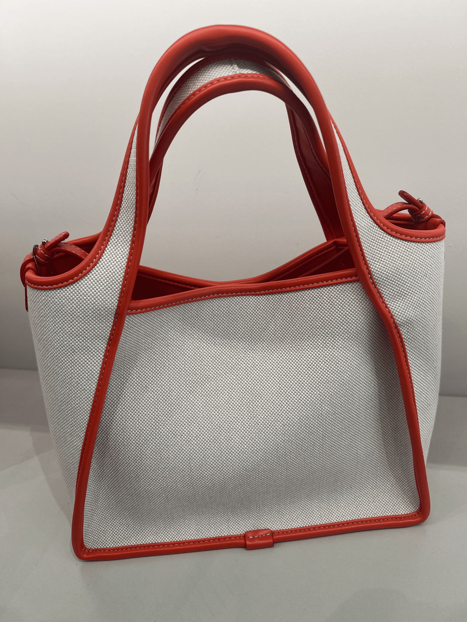 Stella McCartney Damska torebka na ramię canvas Salt & PepperStella Mccartney