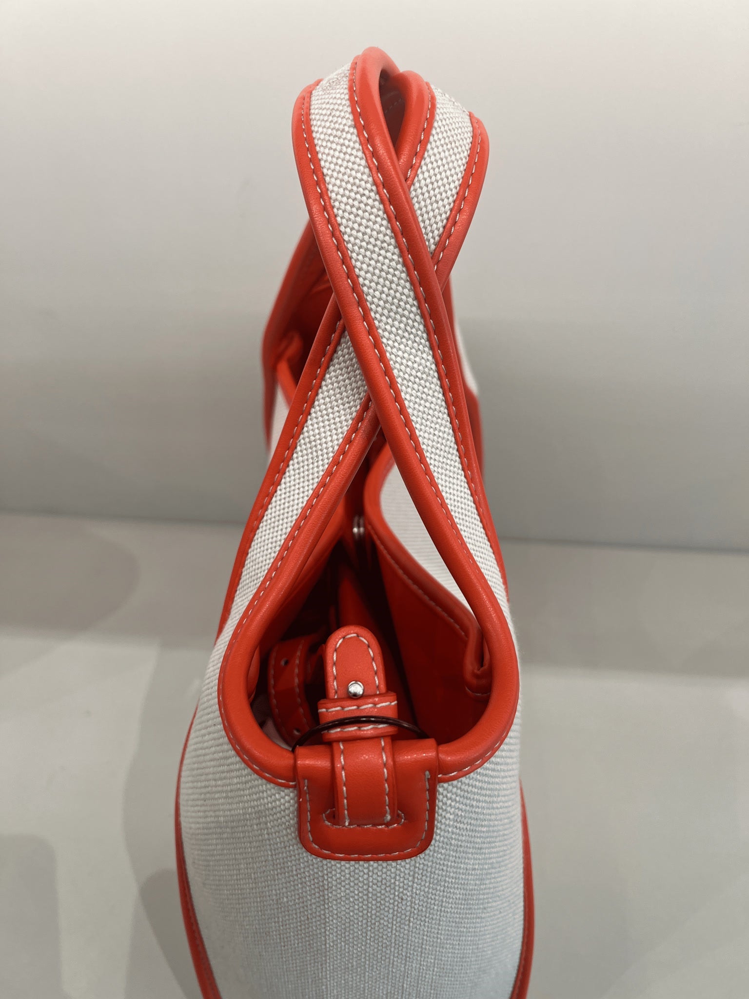 Stella McCartney Damska torebka na ramię canvas Salt & PepperStella Mccartney